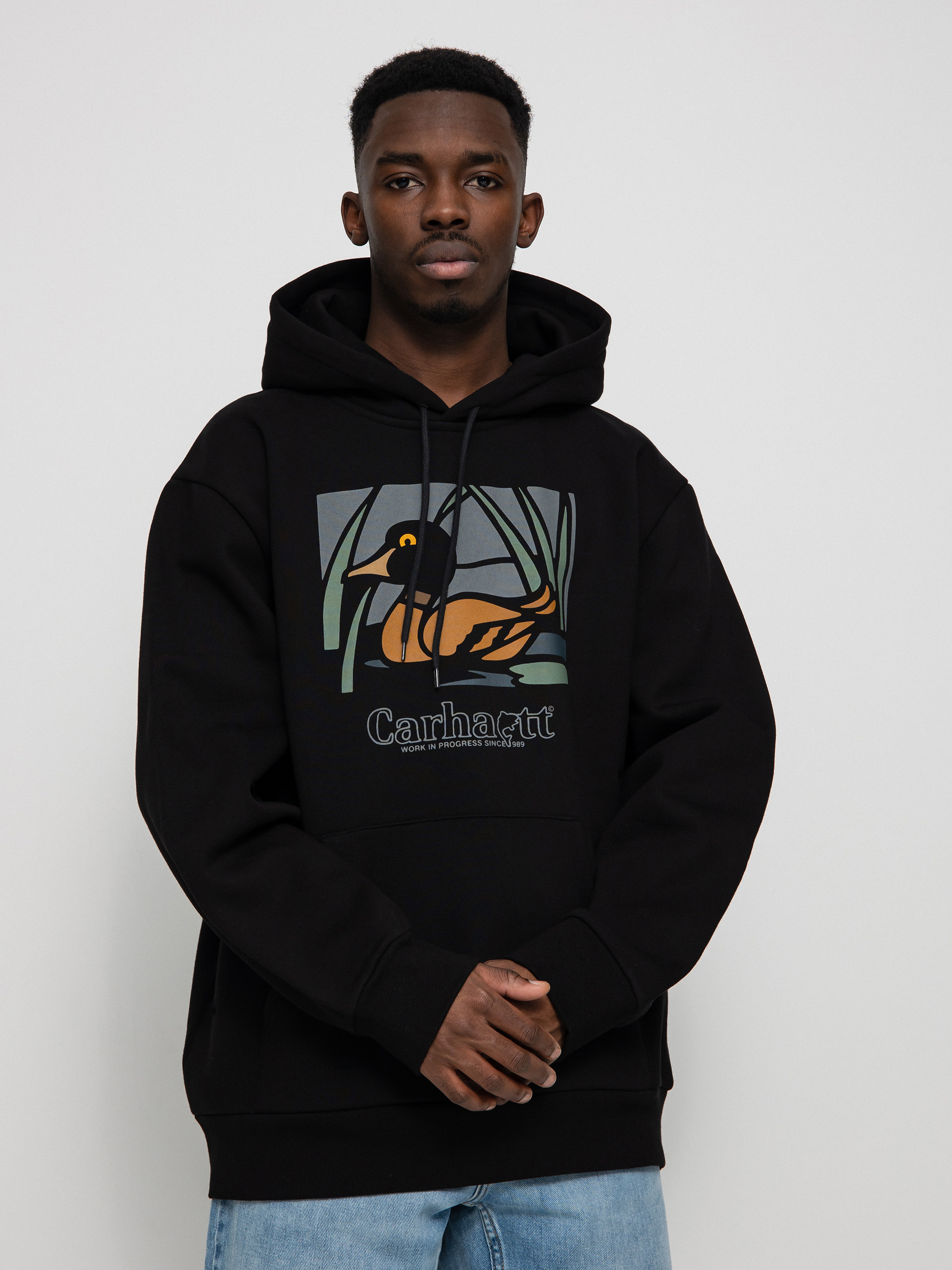 Carhartt WIP Duck Pond HD Hoodie (black)