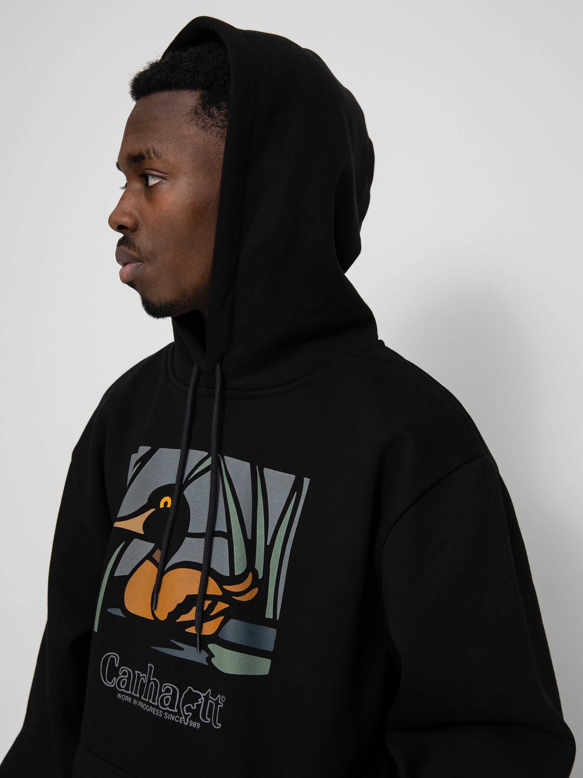 Carhartt WIP Duck Pond HD Hoodie (black)
