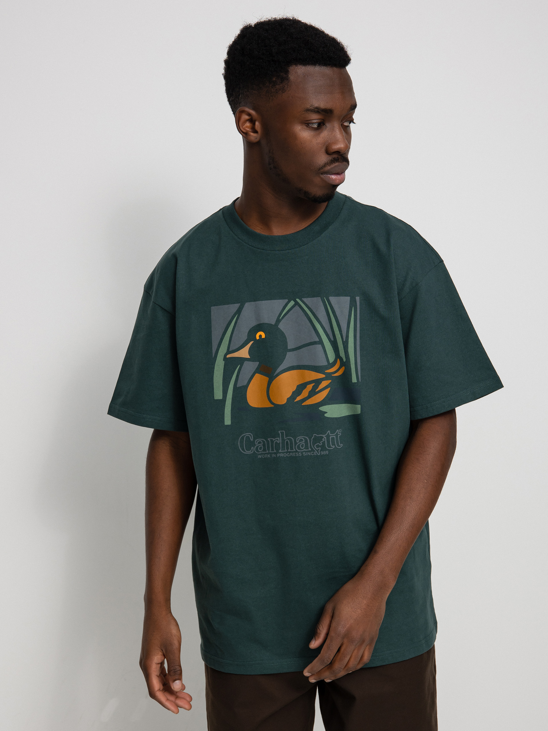 Carhartt WIP Duck Pond T-shirt (juniper)