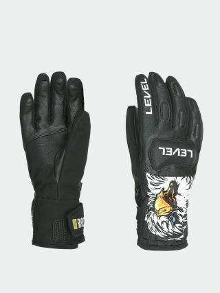 Level Race Jr JR Gloves (pk black)