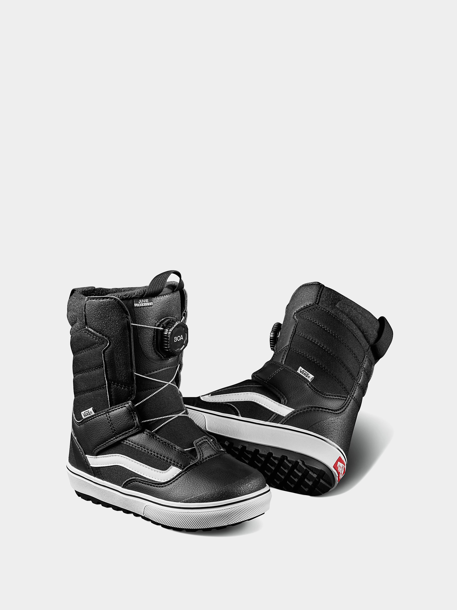 Vans Juvie Linerless JR Snowboard boots (black/white)