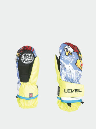 Level Animal Rec JR Gloves (yellow)