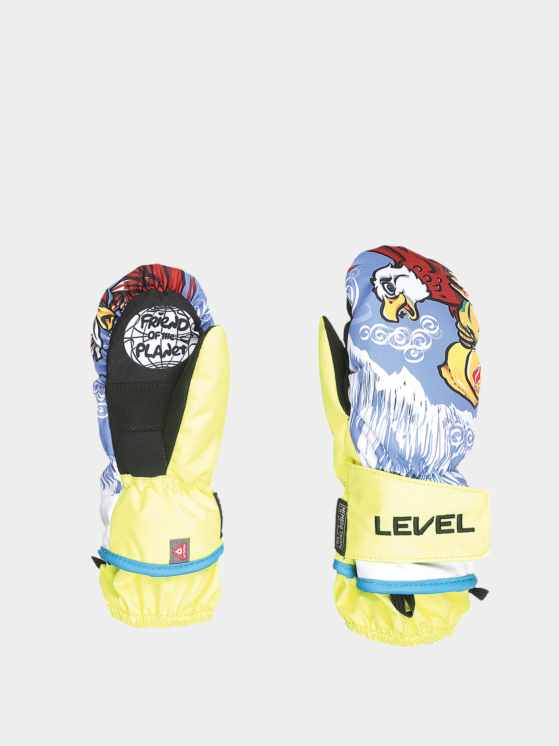 Level Animal Rec JR Handschuhe (yellow)