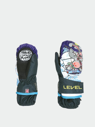 Level Animal Rec JR Gloves (navy/grey)