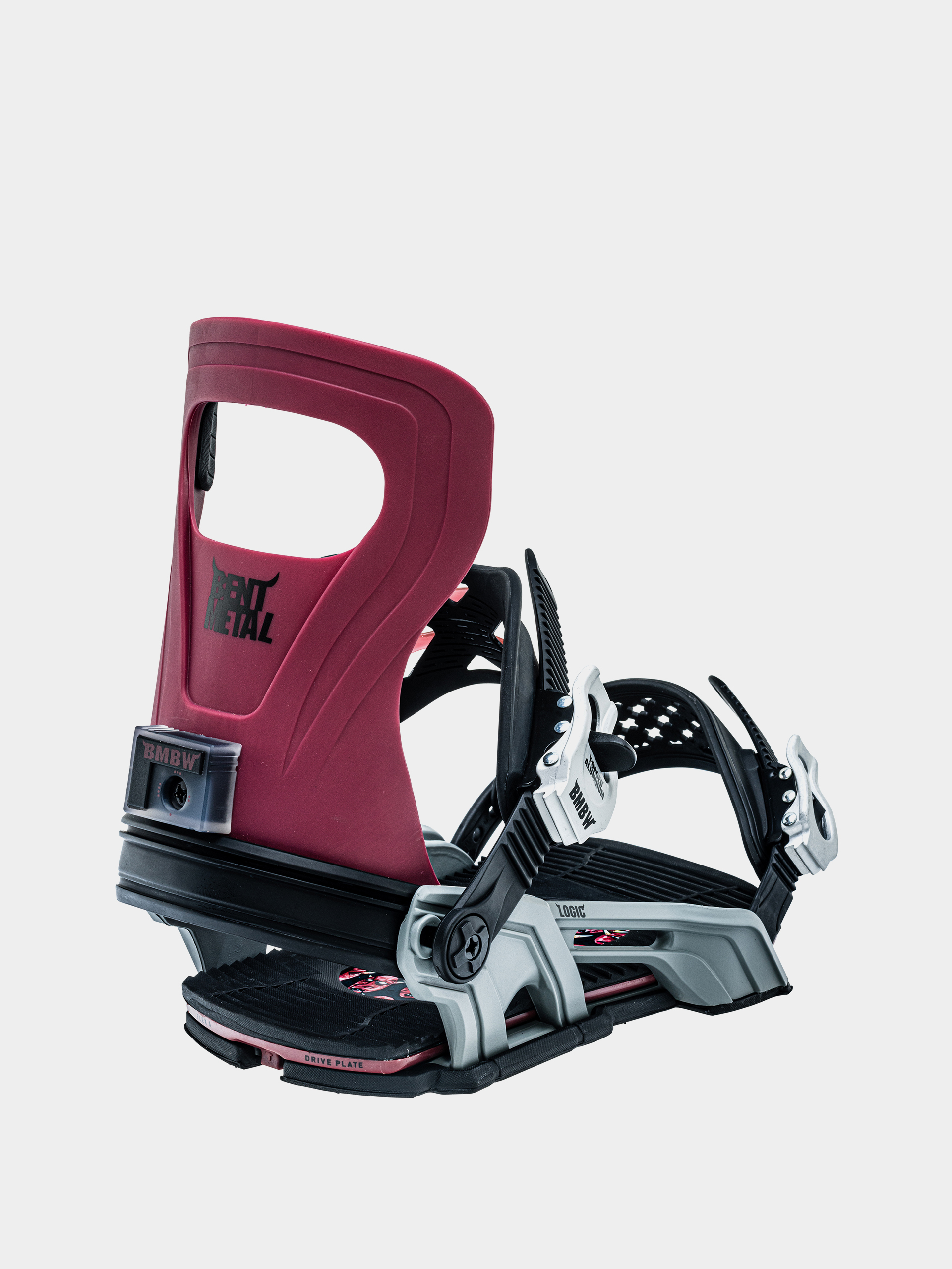 Bent Metal Logic Snowboard bindings - red (red)