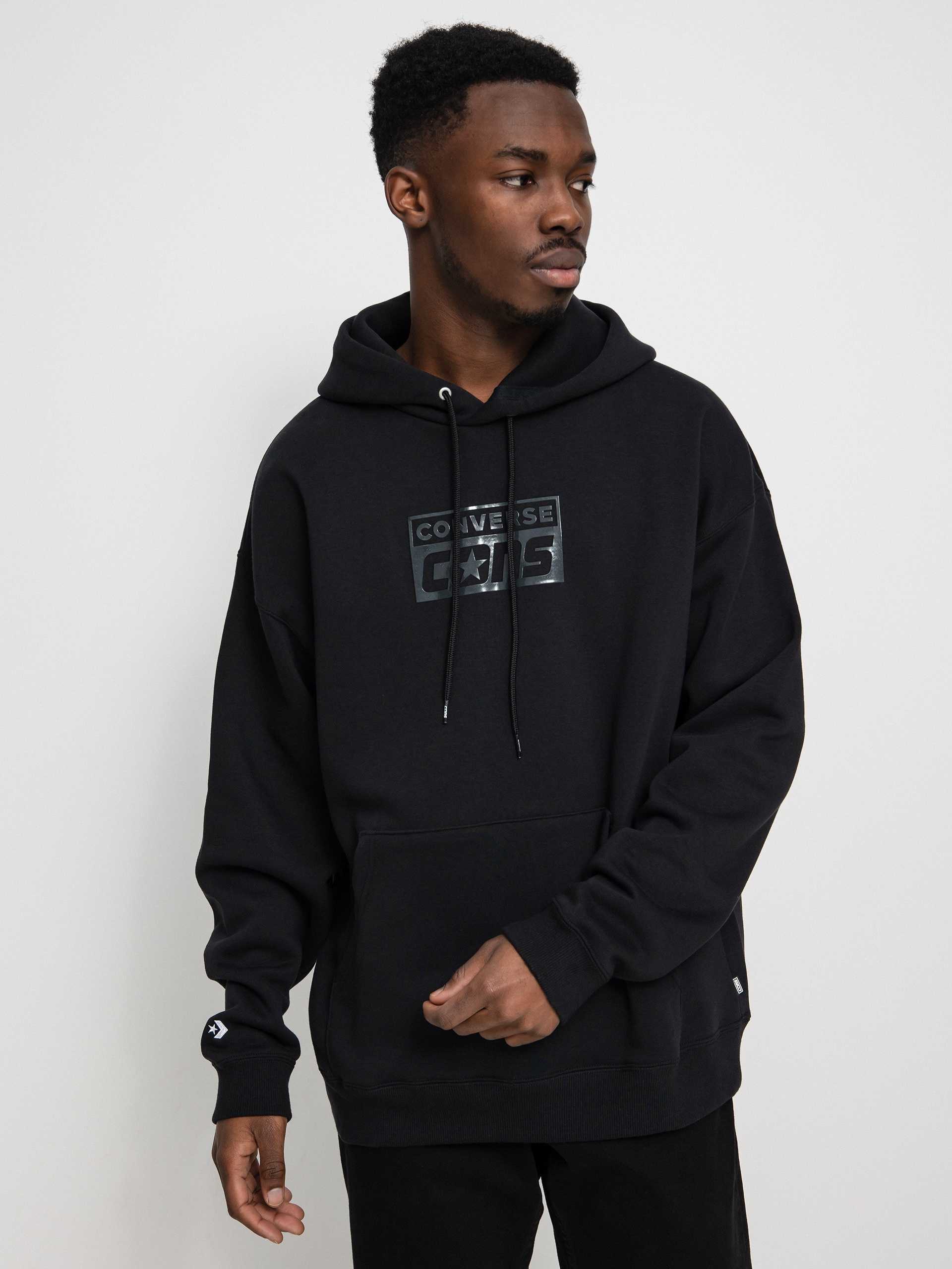 Converse Cons Brushed Back HD Hoodie (black)