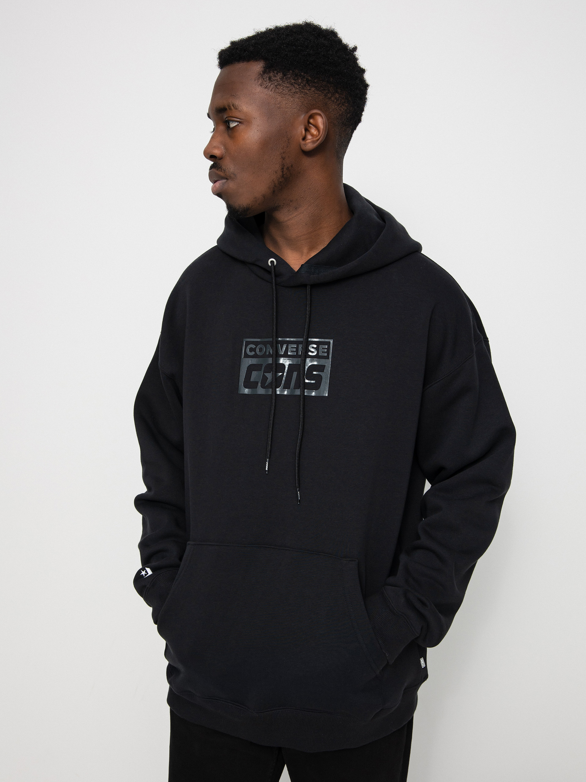 Converse Cons Brushed Back HD Hoodie (black)