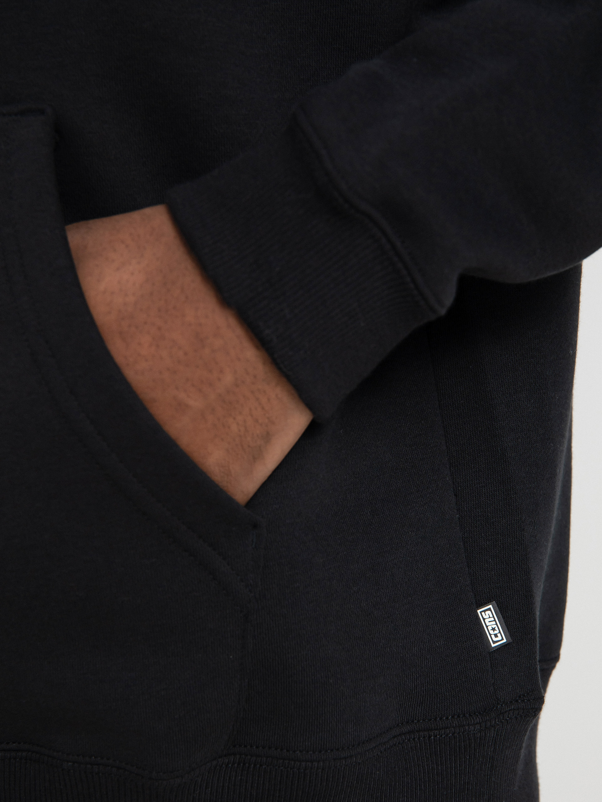 Converse Cons Brushed Back HD Hoodie (black)