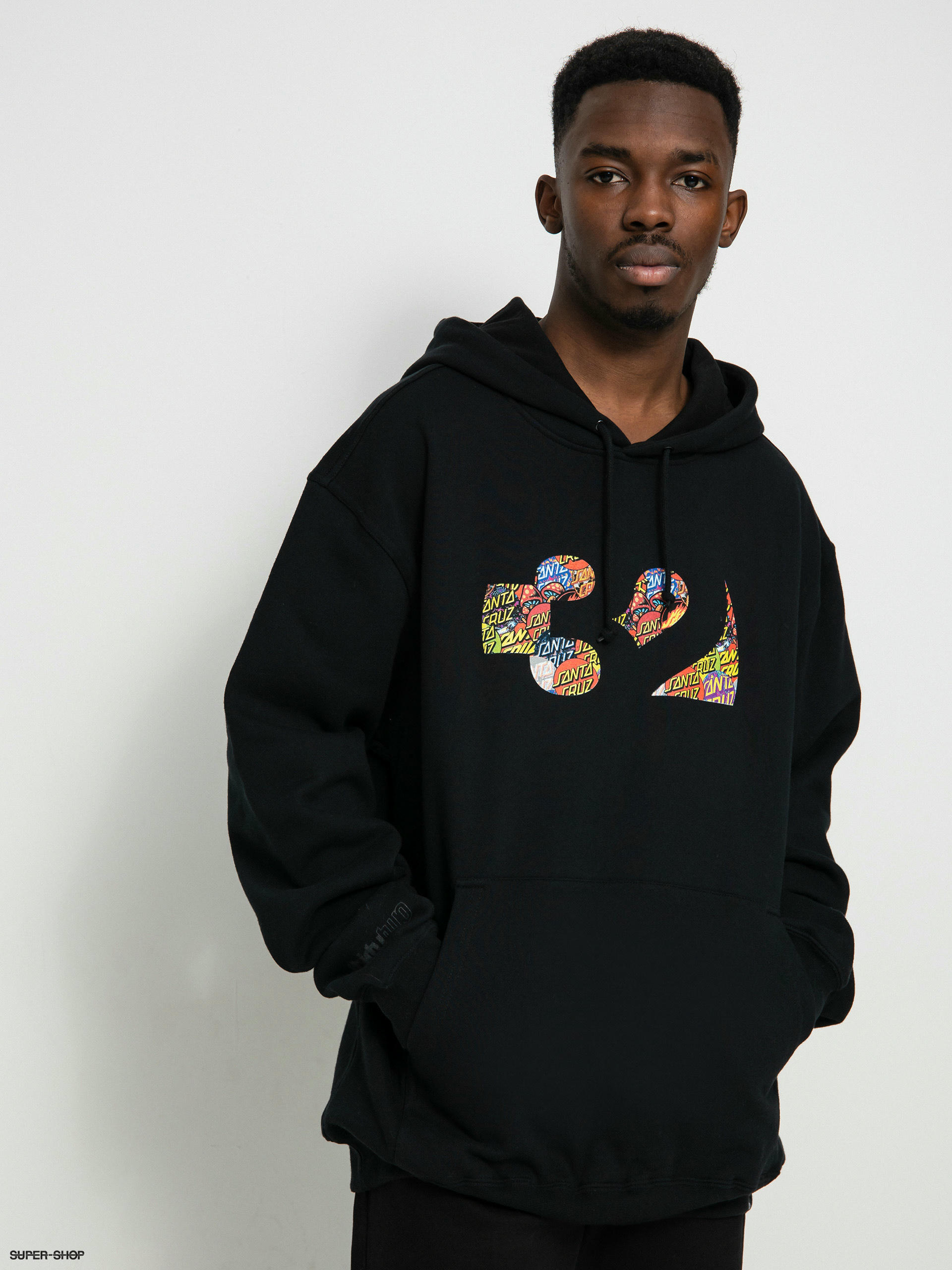 ThirtyTwo X Santa Cruz HD Active sweatshirt black