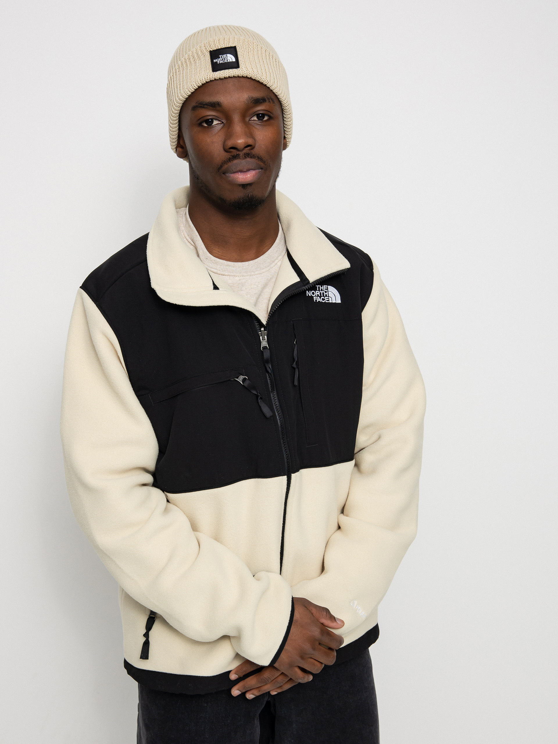 Mens The North Face Denali Fleece (gravel)