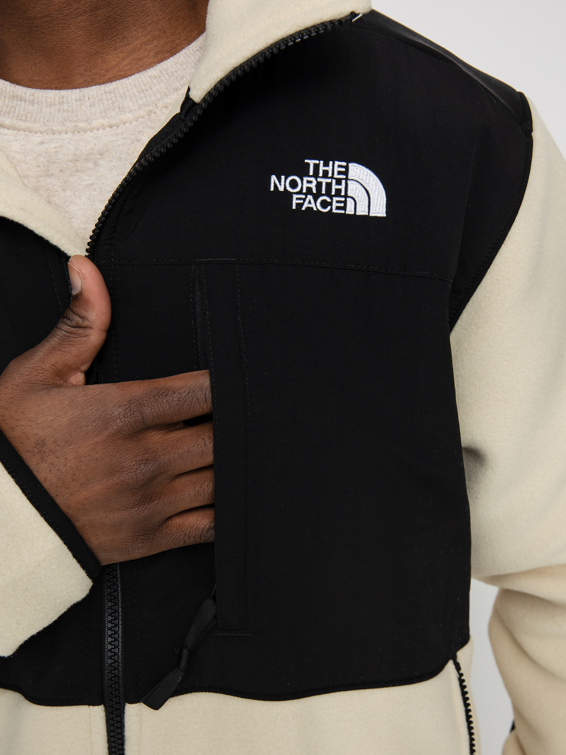 Mens The North Face Denali Fleece (gravel)