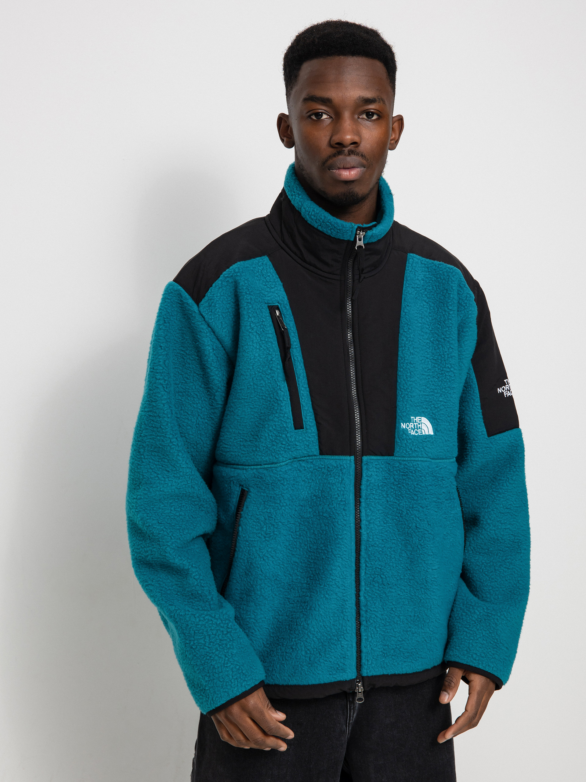 Mens The North Face 94 Sherpa Denali Fleece (harbor blue)