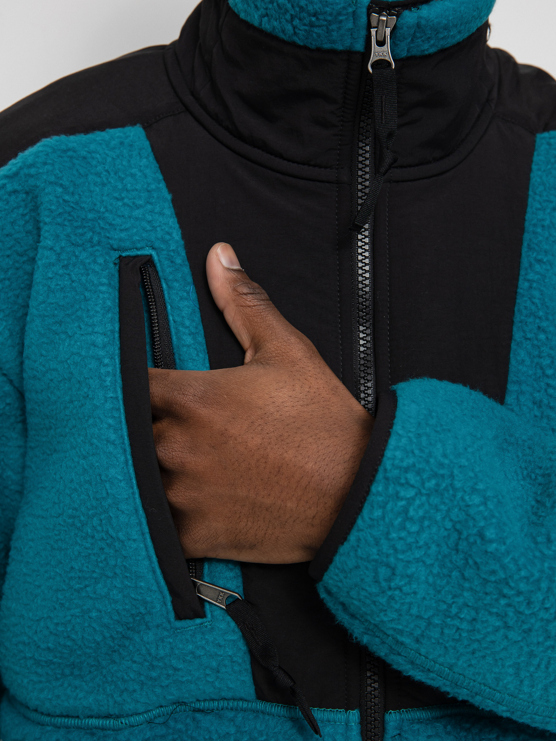 Mens The North Face 94 Sherpa Denali Fleece (harbor blue)