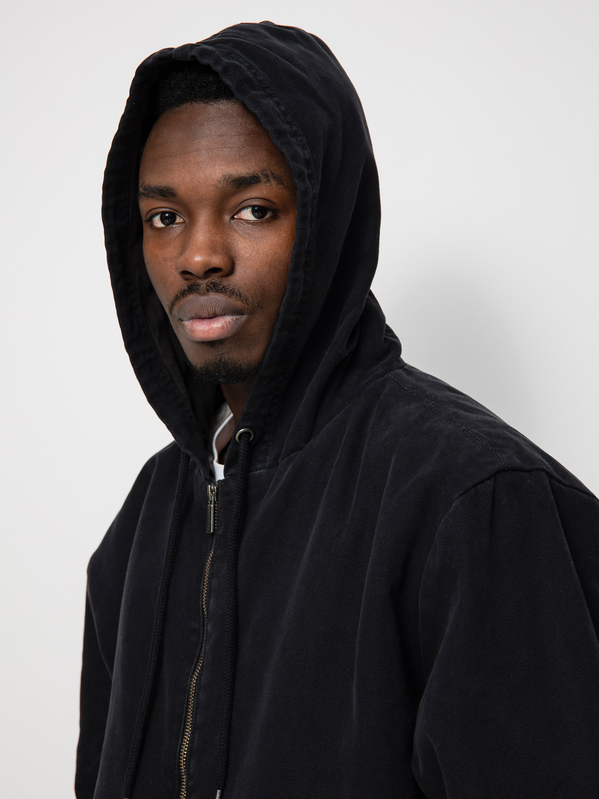 Dickies Hooded Duck Canvas Jacket (black)