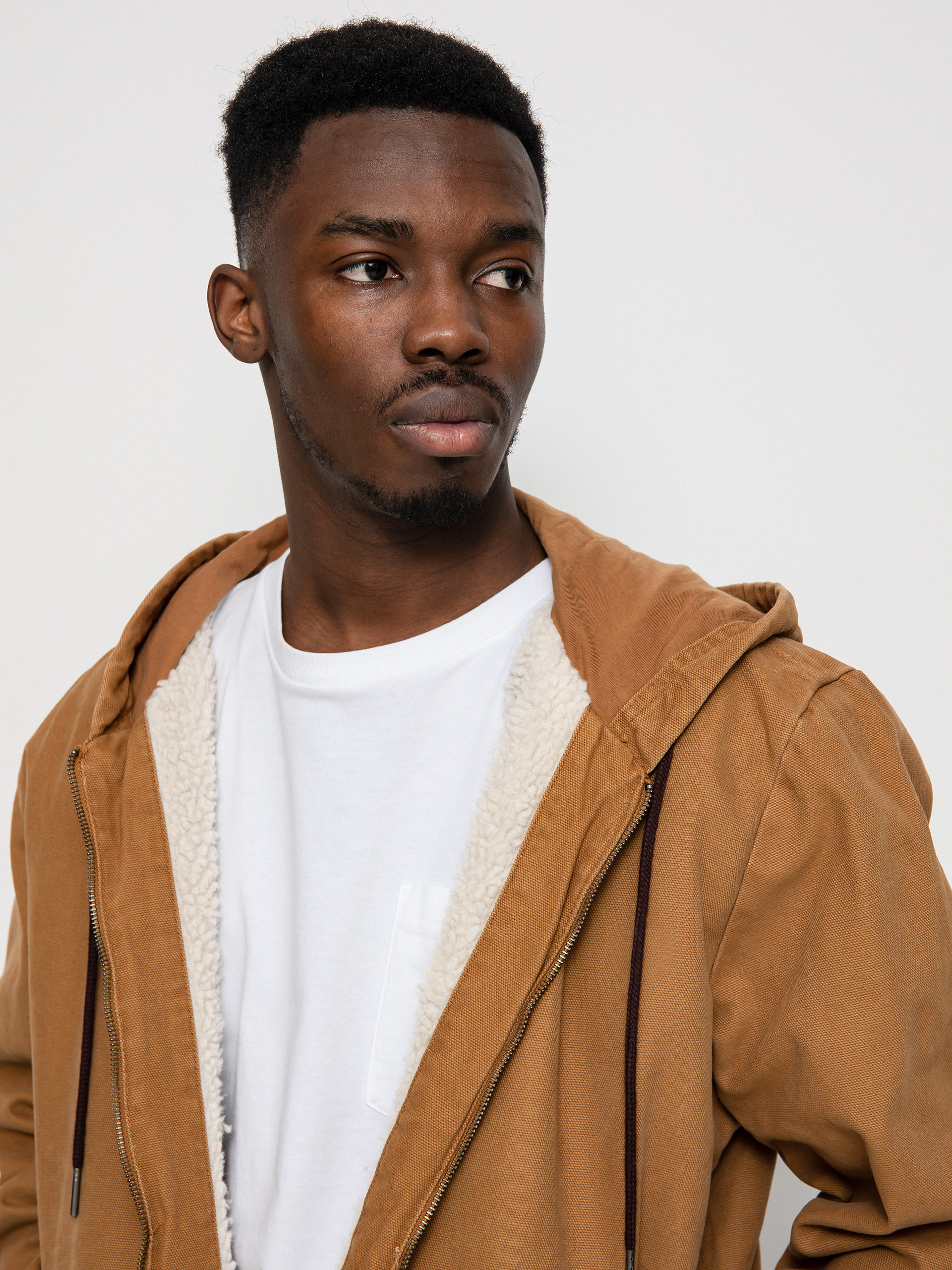 Dickies Hooded Duck Canvas Jacket (brown duck)