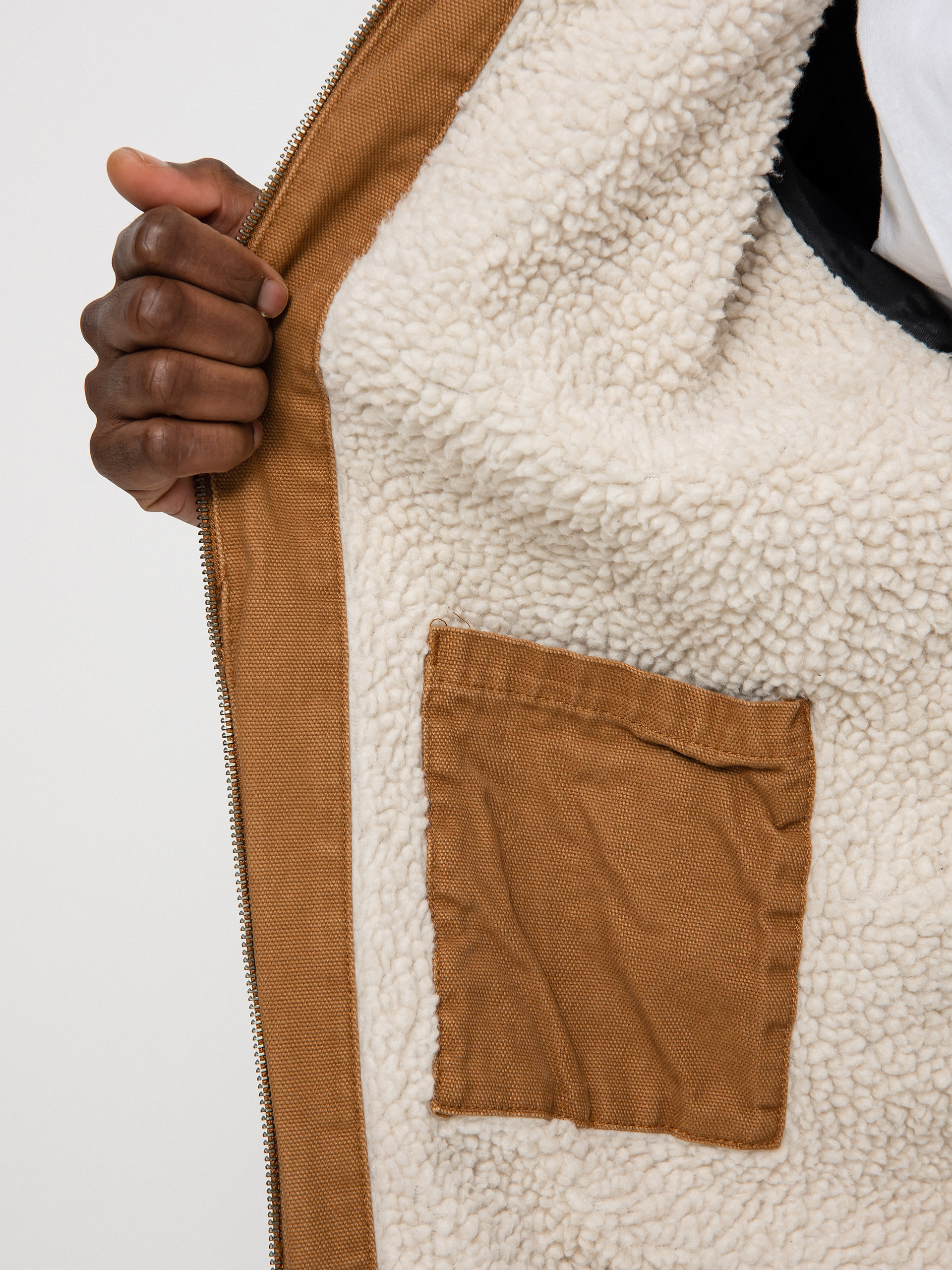 Dickies Hooded Duck Canvas Jacket (brown duck)