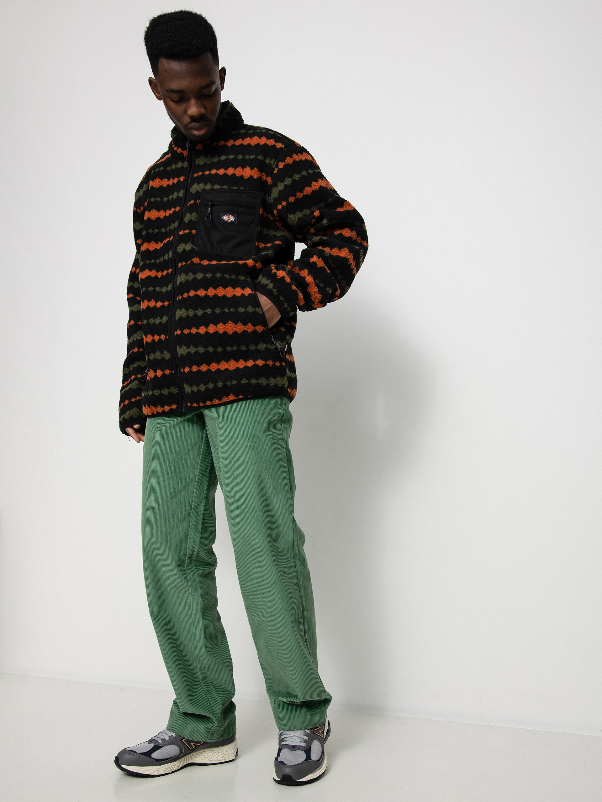 Mens Dickies Falkville Fleece Fleece (black)