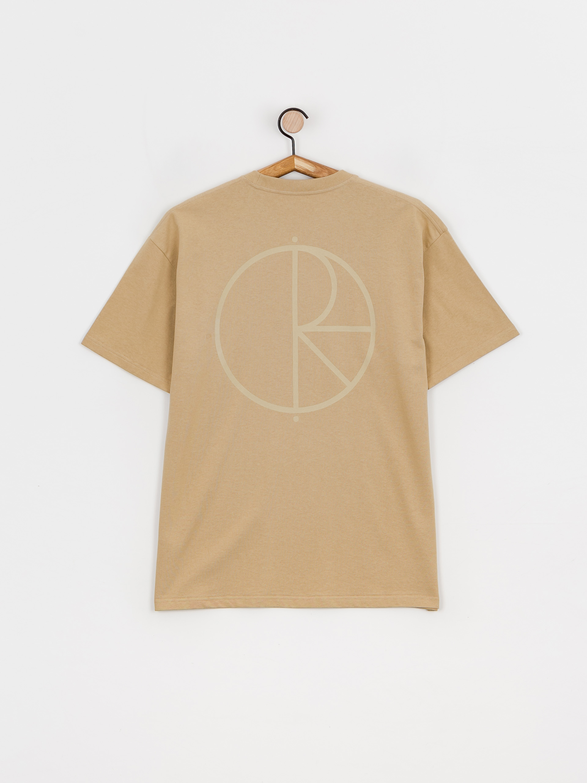 Polar Skate Stroke Logo T-Shirt (antique gold)