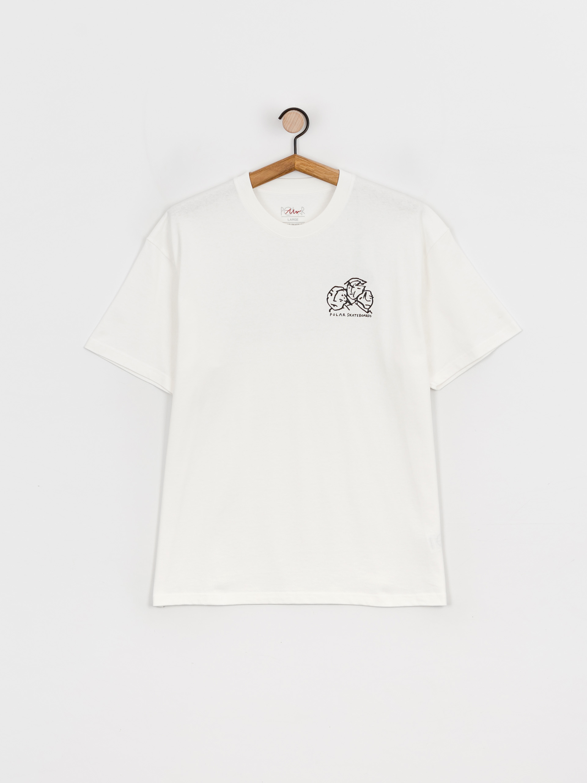 Polar Skate Lunch Doodle T-shirt (white)