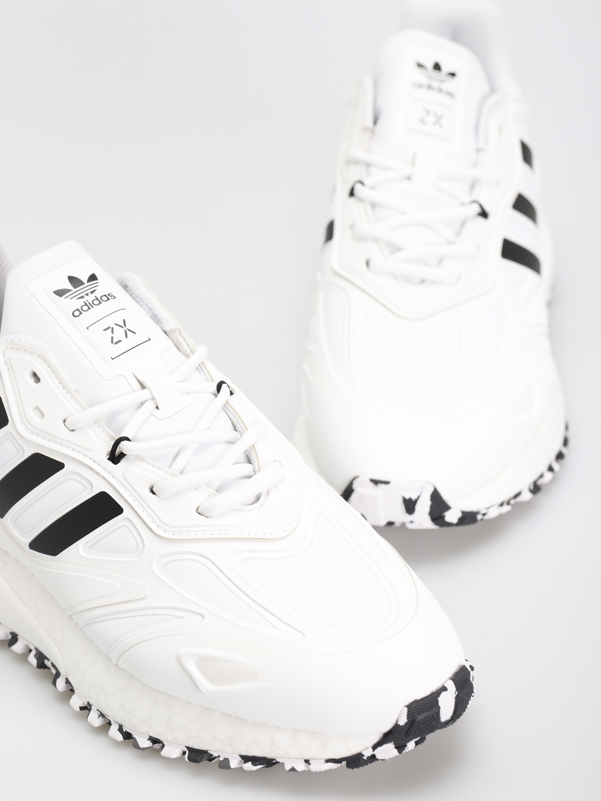 adidas Originals Zx 2K Boost 2.0 Trail Shoes (ftwwht/cblack/grefiv)