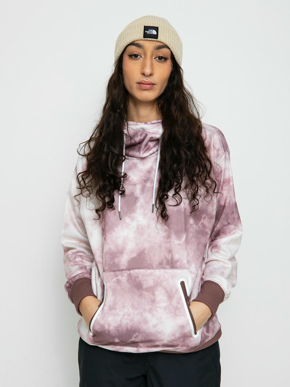 Volcom z kapturem Spring Shred HD Active sweatshirt Wmn (mojave tie dye)