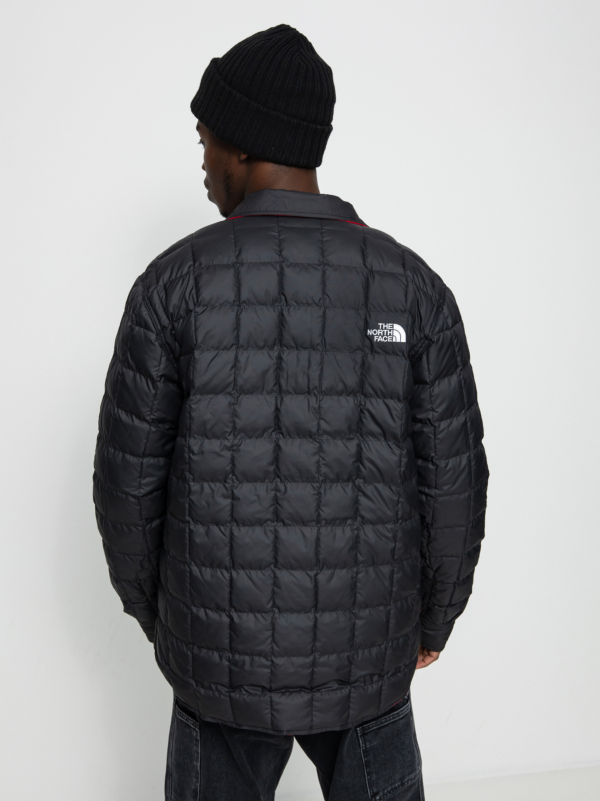 The North Face Reversible ThermoBall Jacke (tnf black/tnf red)