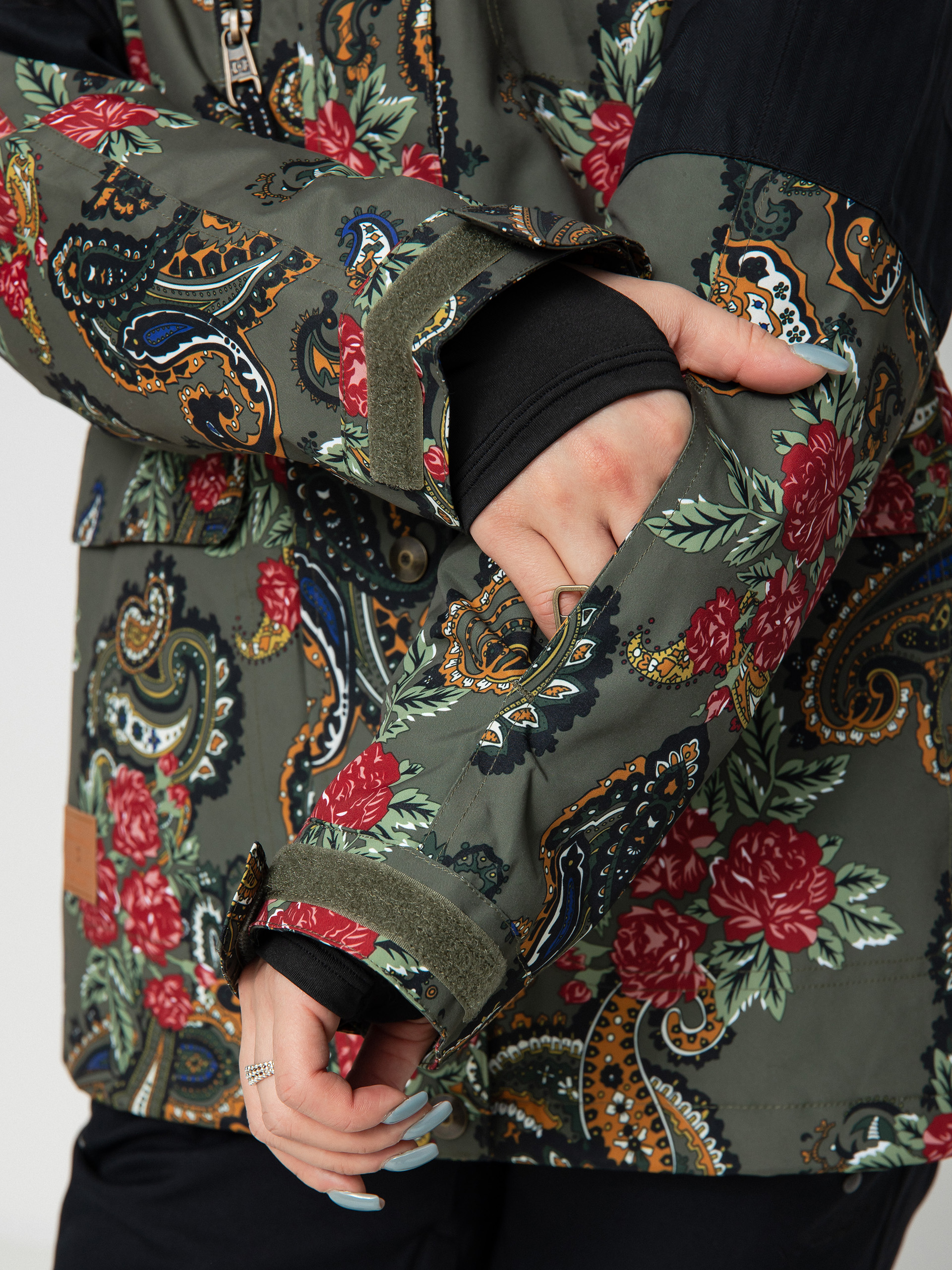 Womens DC Liberate Snowboard jacket (paisley ivy green)