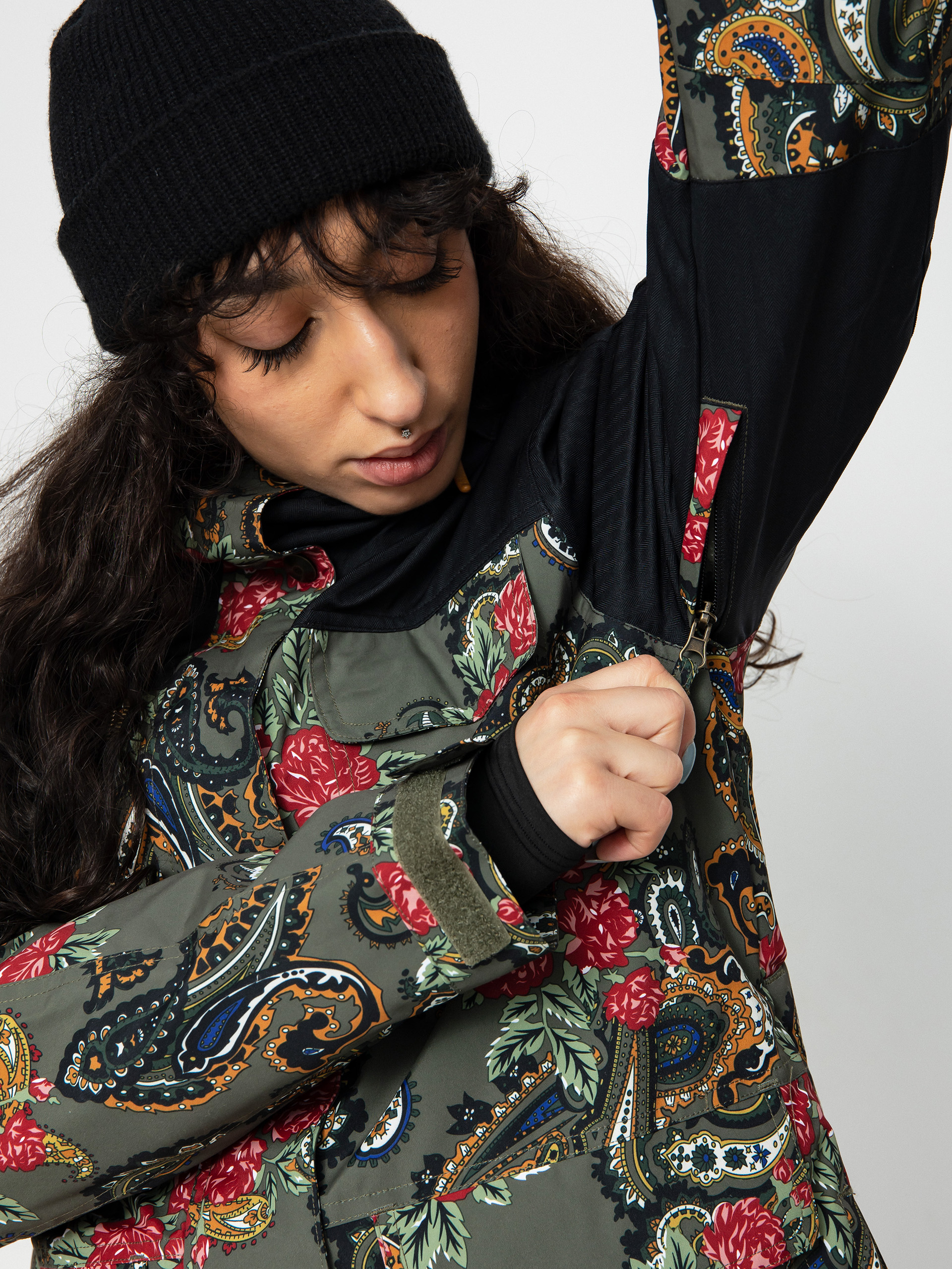 Womens DC Liberate Snowboard jacket (paisley ivy green)