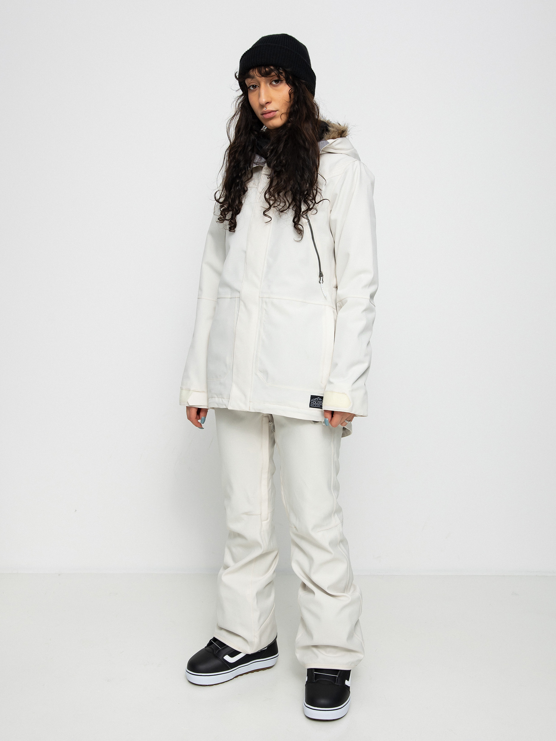 Damen Volcom Shadow Ins Snowboardjacke (off white)