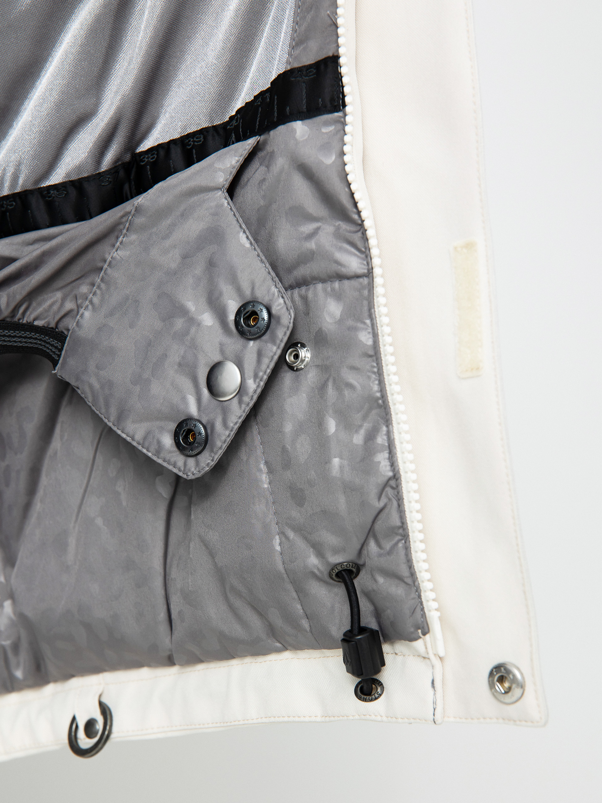 Womens Volcom Shadow Ins Snowboard jacket (off white)