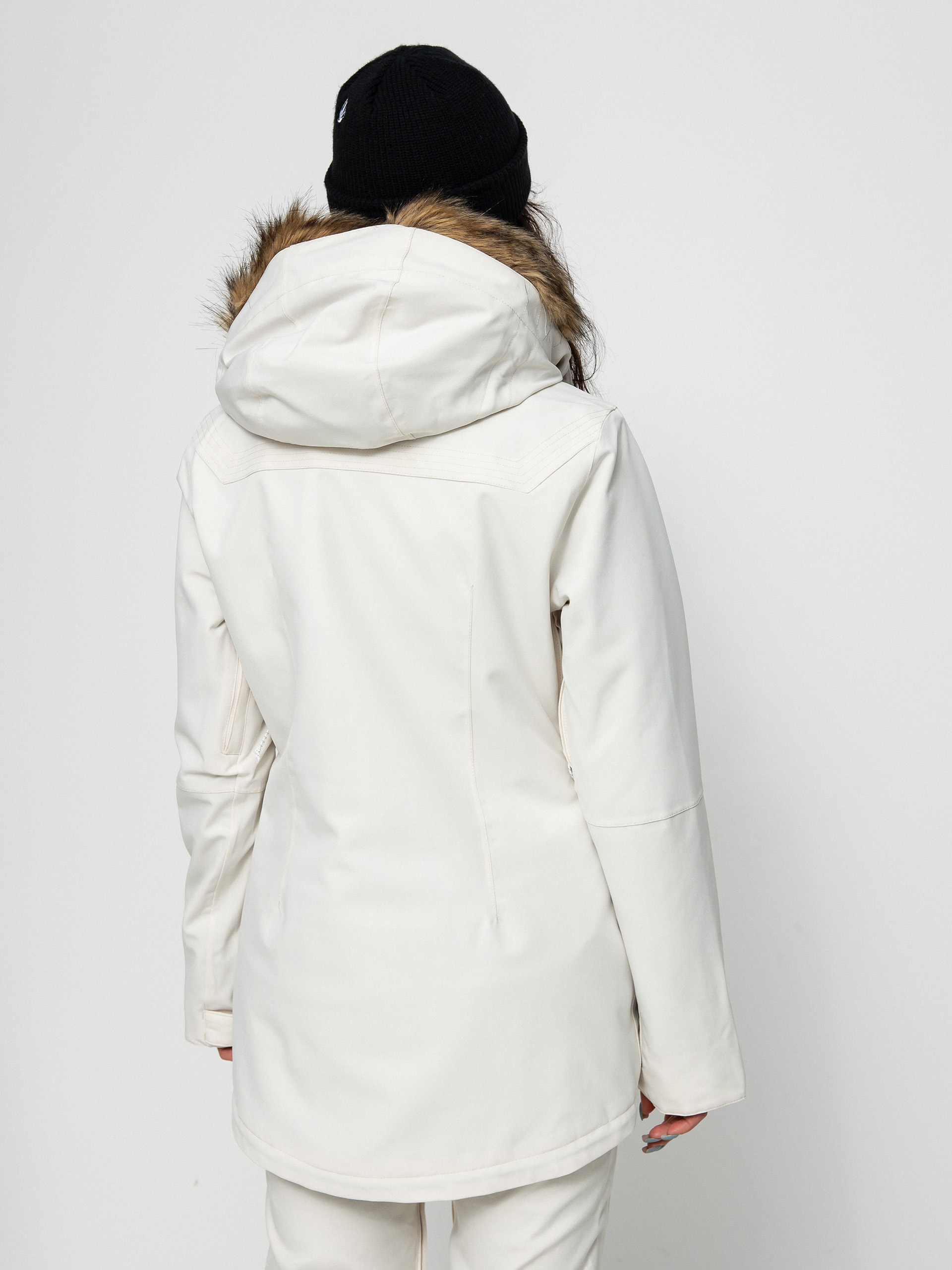 Womens Volcom Shadow Ins Snowboard jacket (off white)