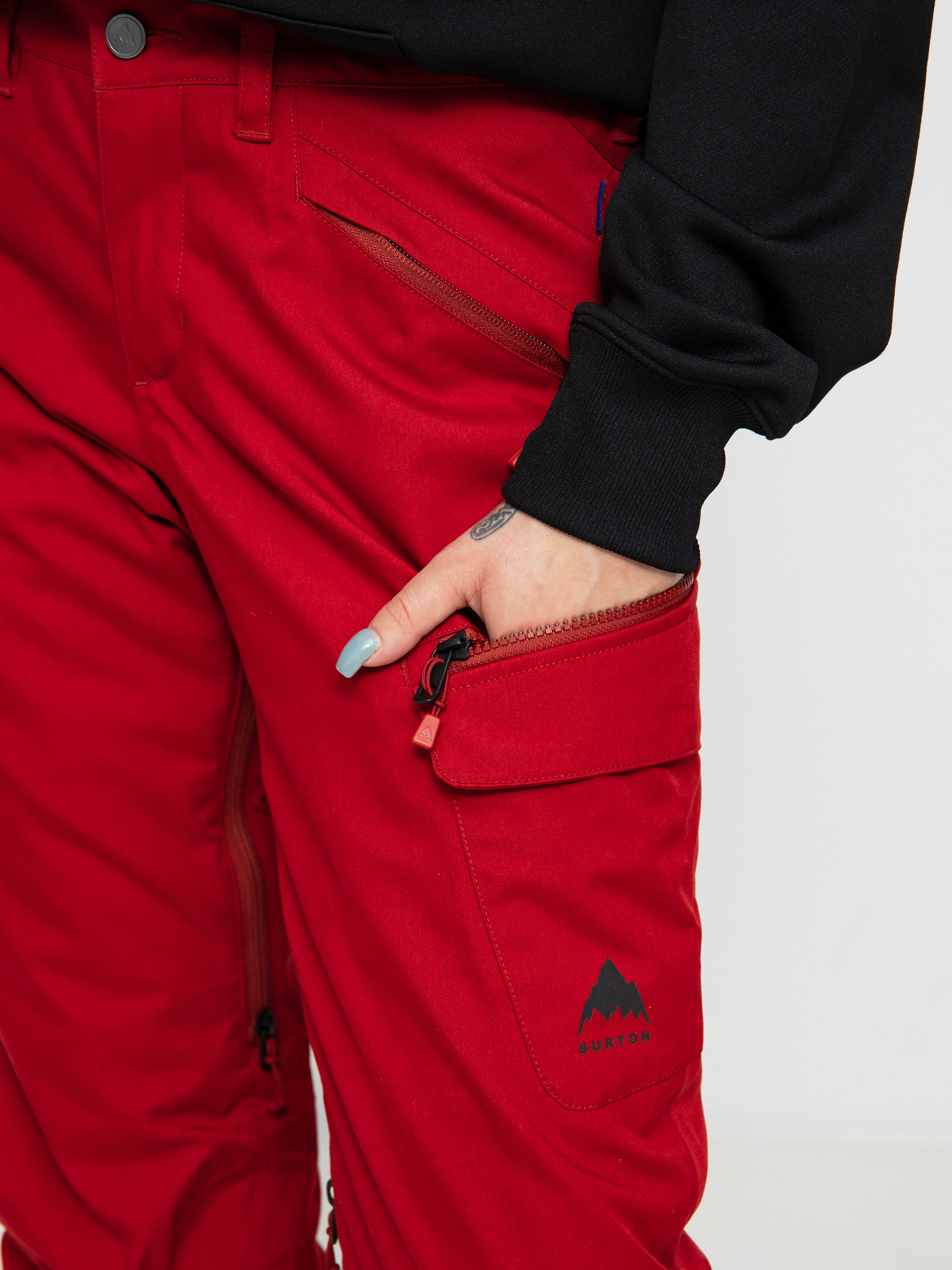 Damen Burton Gloria Stretch Insulated Snowboardhose (sun dried tomato)