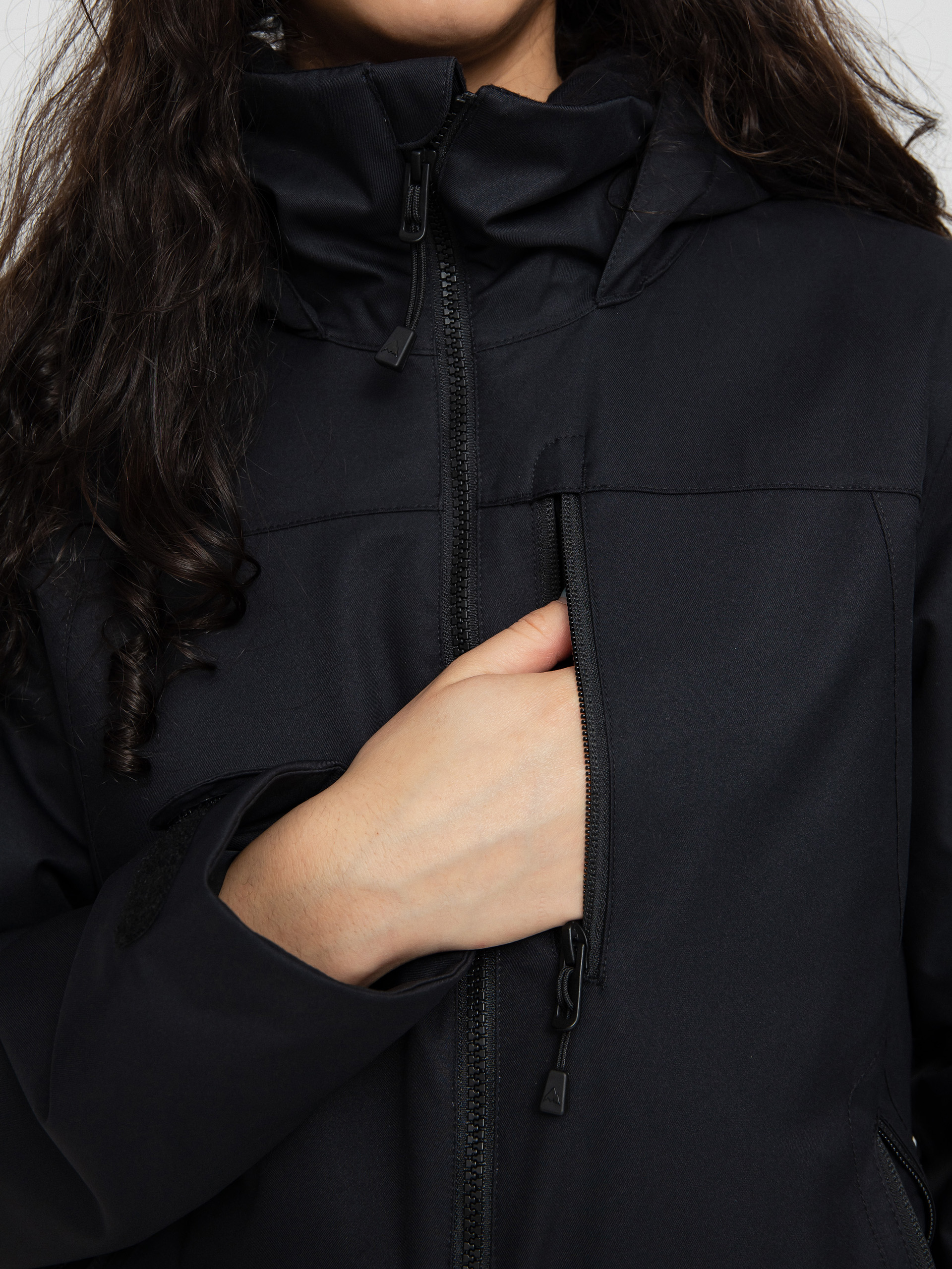 Damen Burton Lelah Snowboard jacke (true black)