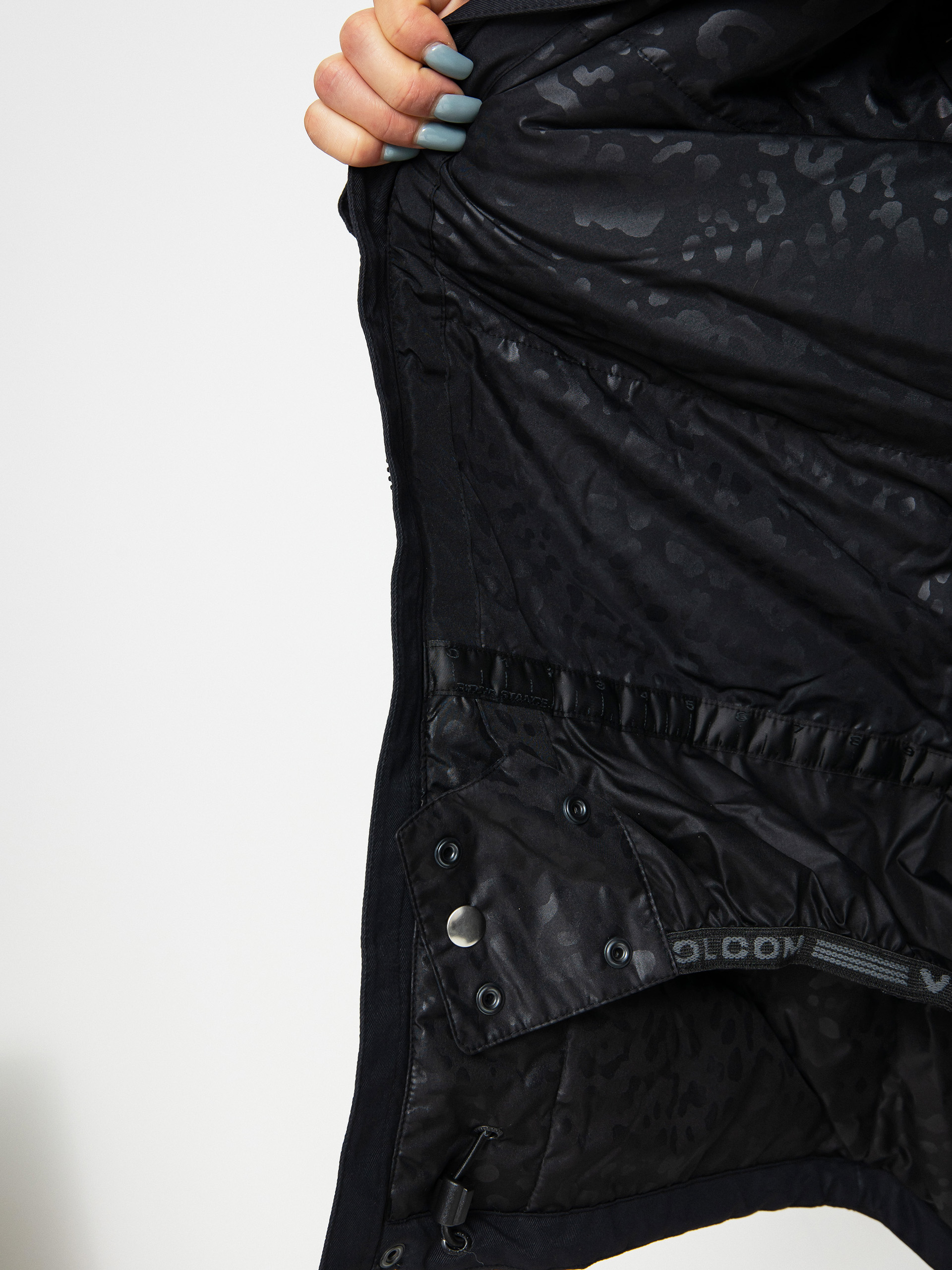 Womens Volcom Fawn Ins Snowboard jacket (black)