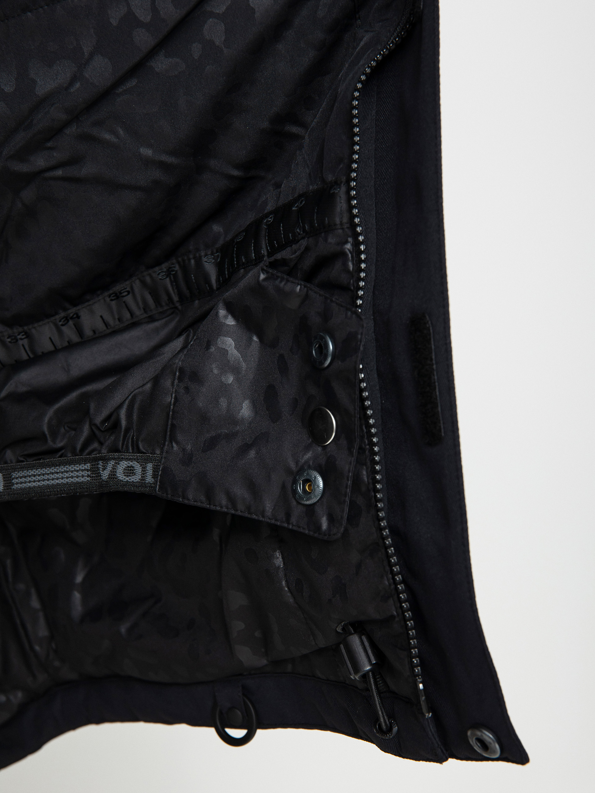 Womens Volcom Fawn Ins Snowboard jacket (black)