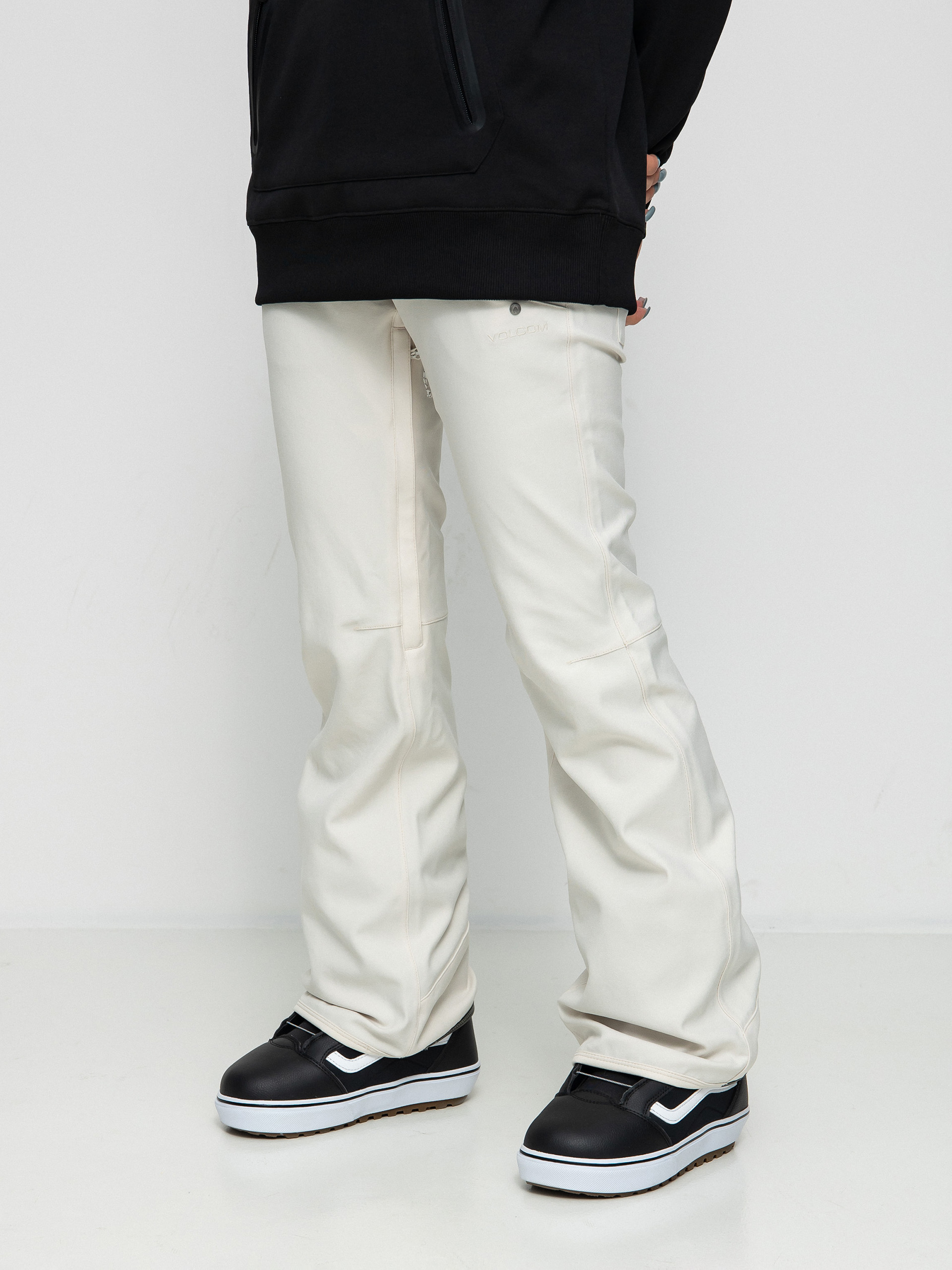 Womens Volcom Species Stretch Snowboard pants (off white)