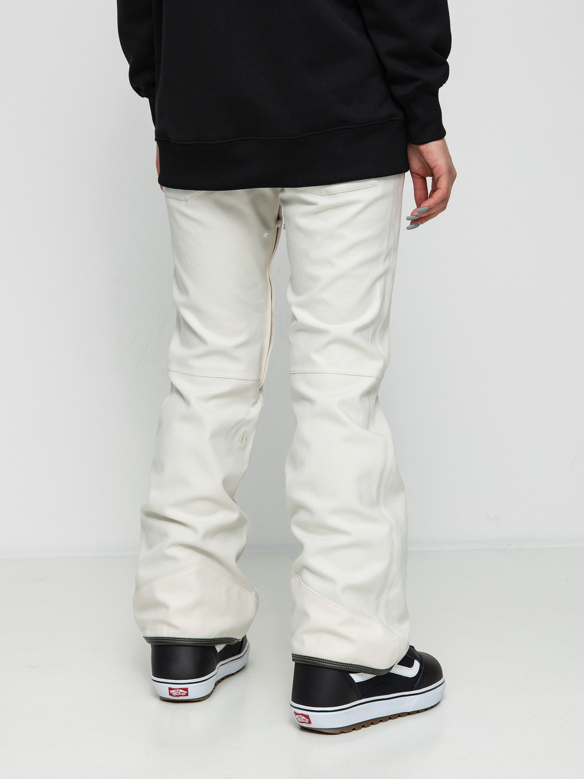 Off white stretch store pants