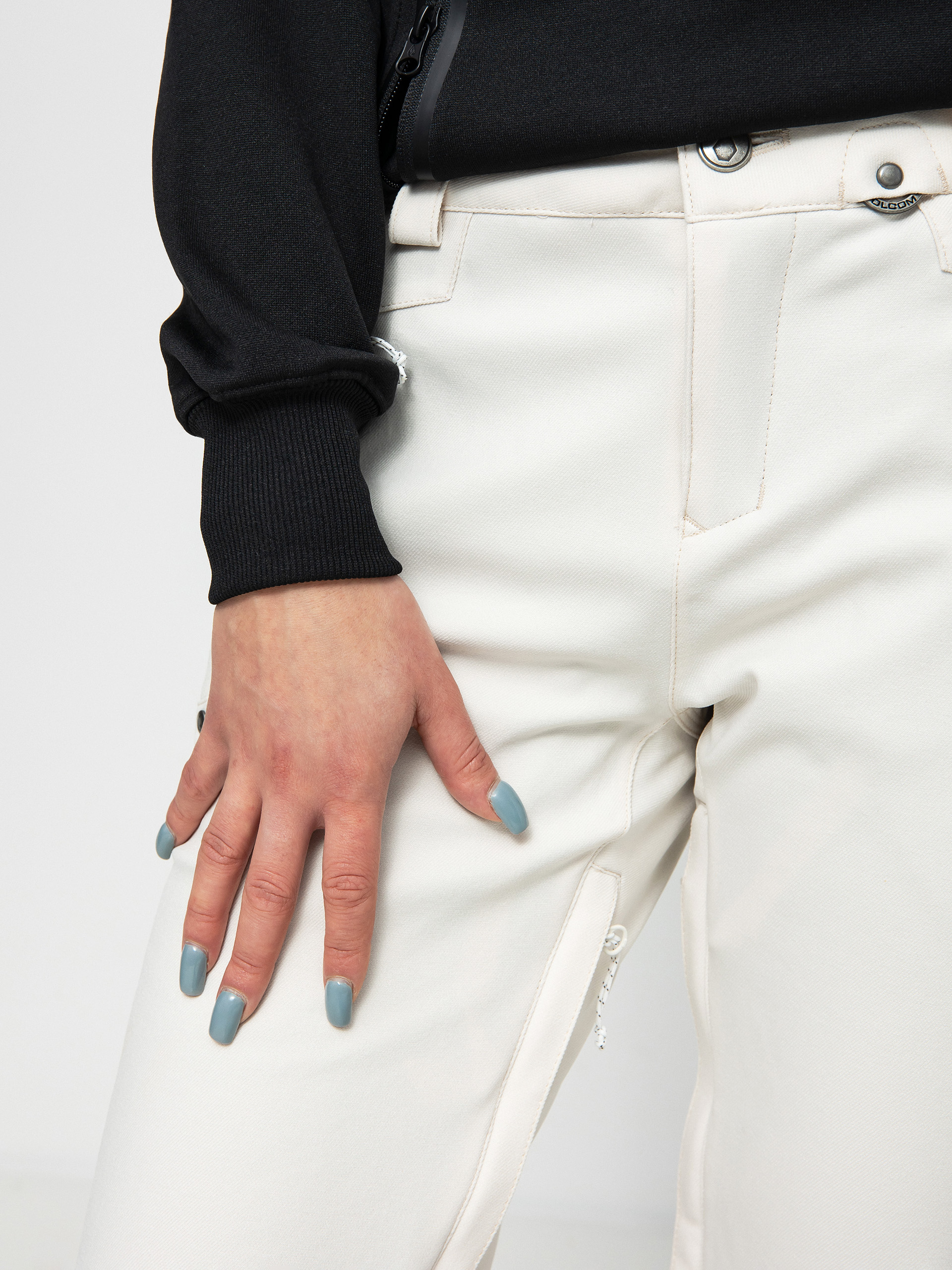 Damen Volcom Species Stretch Snowboardhose (off white)