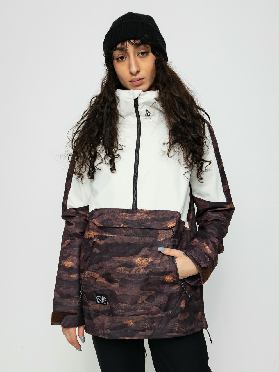 Volcom Mirror Pullover Snowboardjacke Wmn (dusk camo)