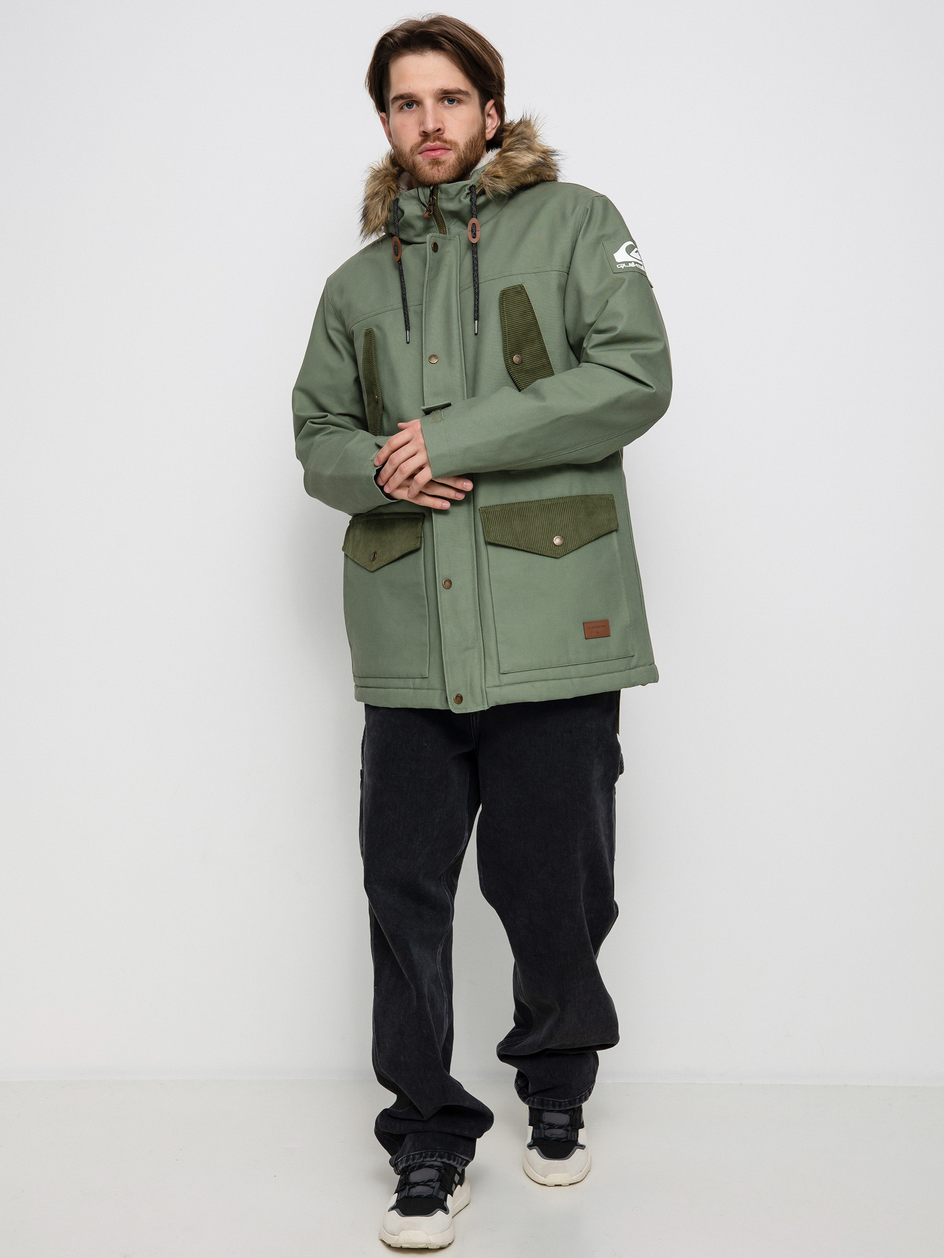Quiksilver Long Trip Jacket green (four leaf clover)