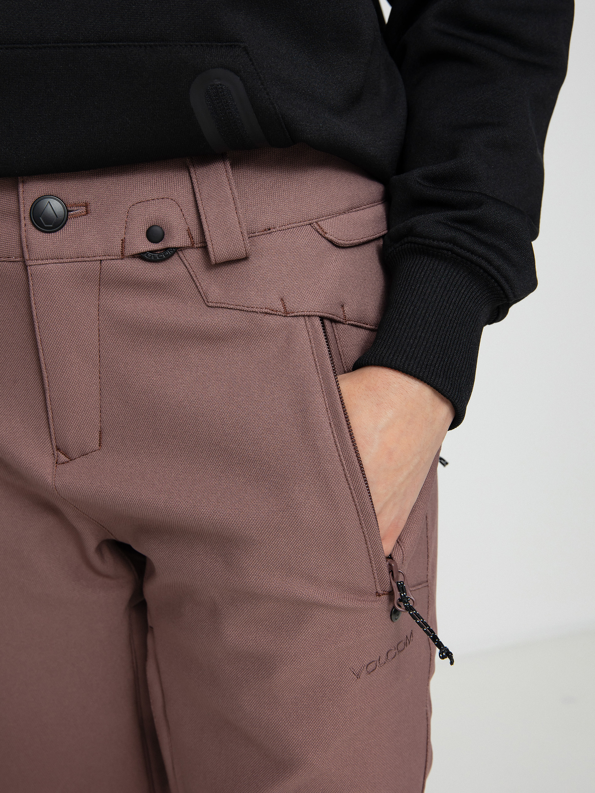 Womens Volcom Species Stretch Snowboard pants (rosewood)
