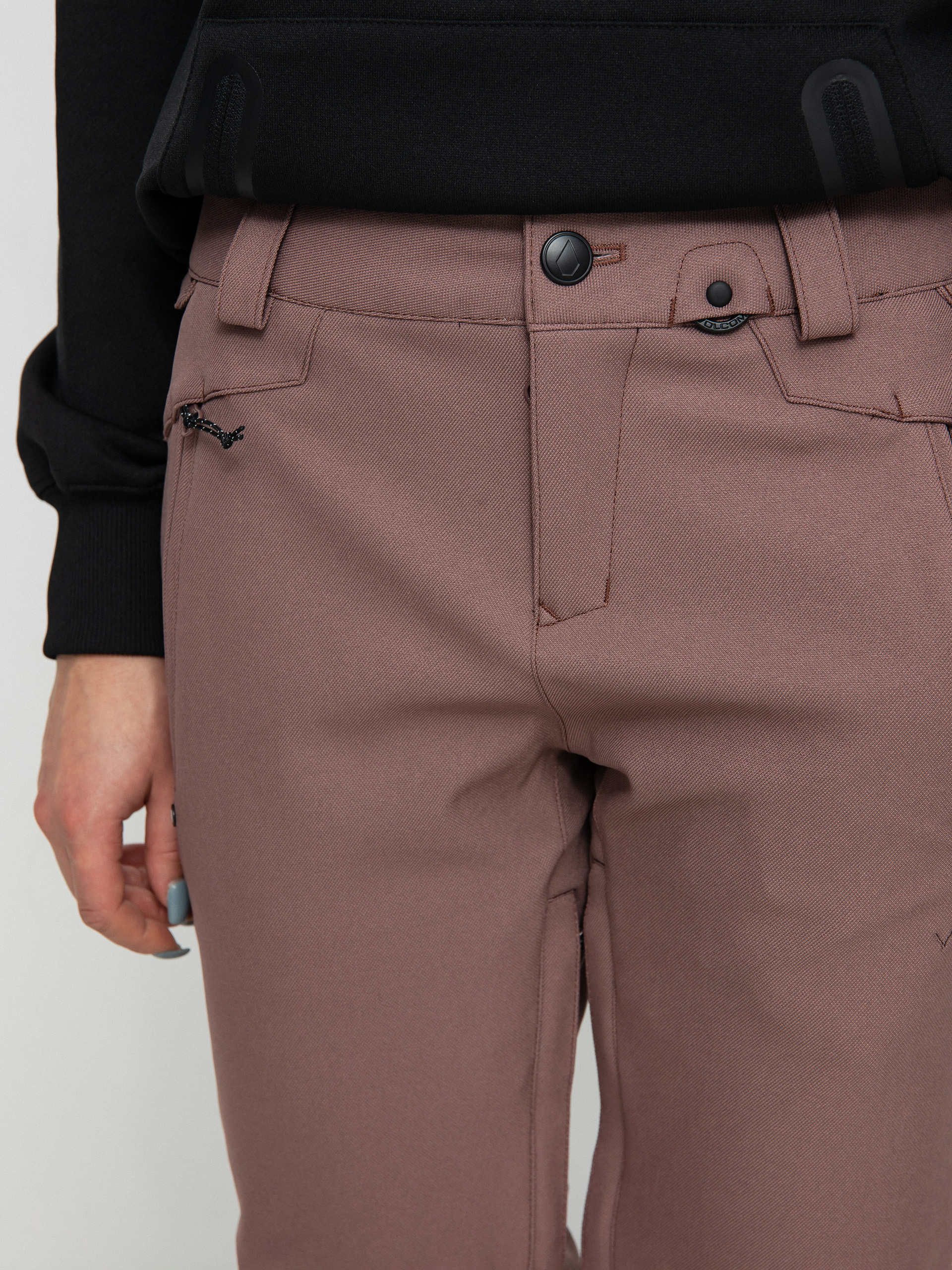 Womens Volcom Species Stretch Snowboard pants (rosewood)