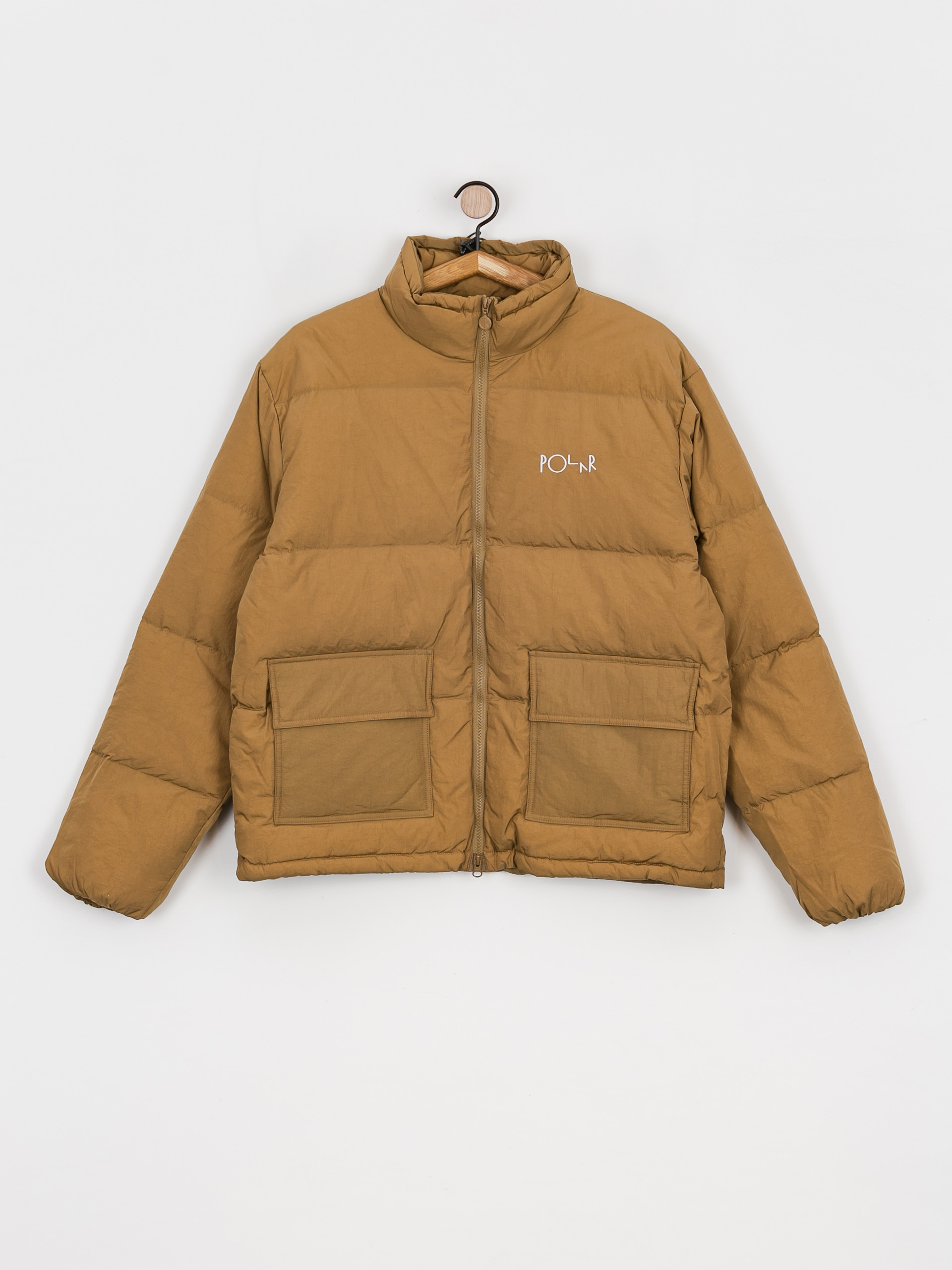 Polar Skate Pocket Puffer Jacke (antique gold)