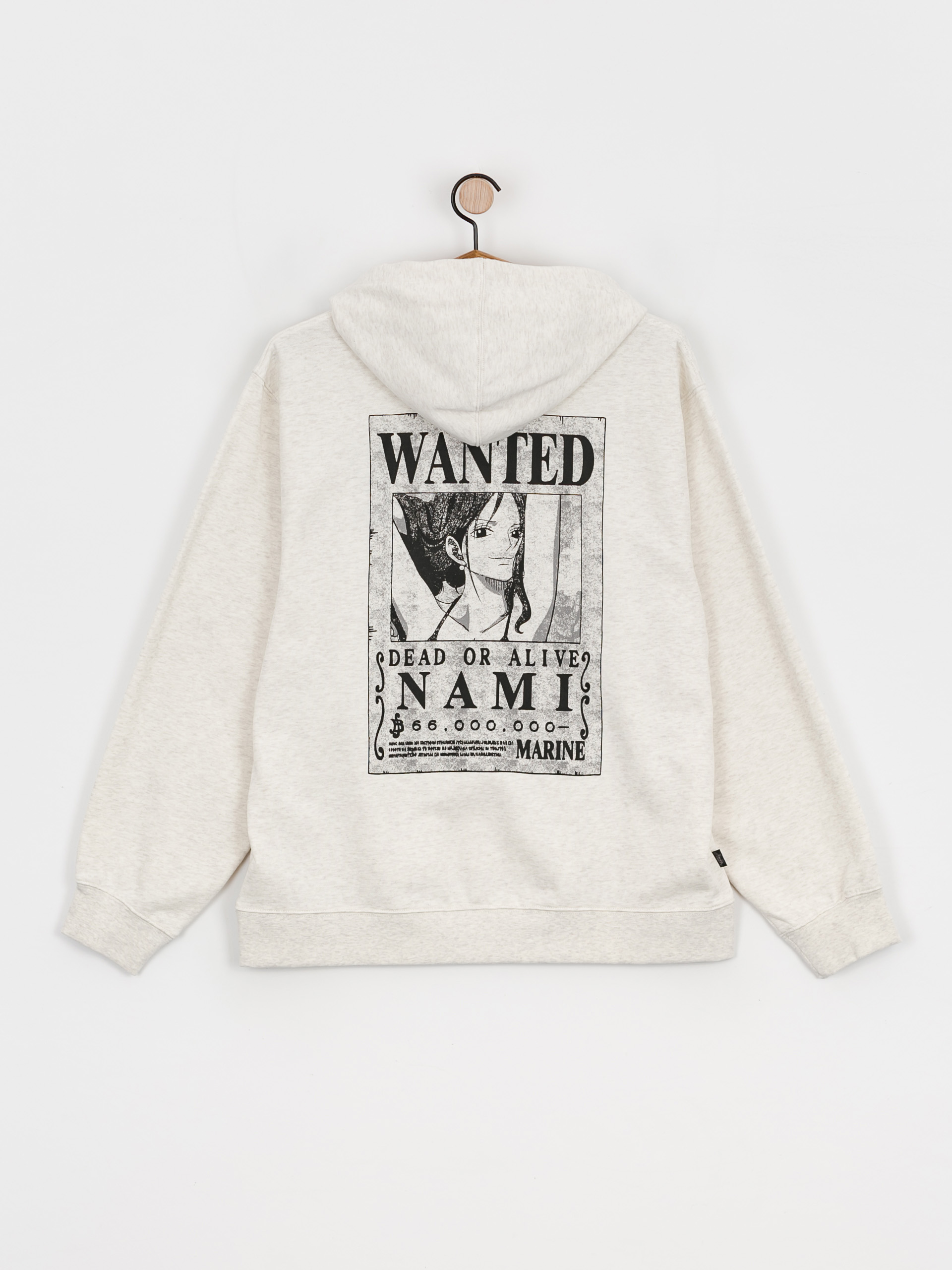 Vans X One Piece Skate HD Hoodie (oatmeal heather)