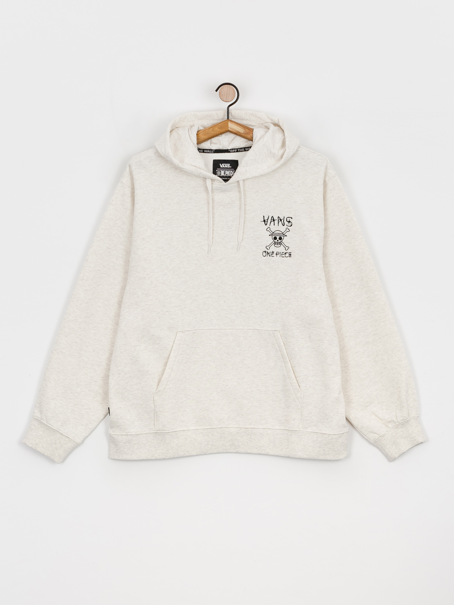 Vans X One Piece Skate HD Hoodie (oatmeal heather)