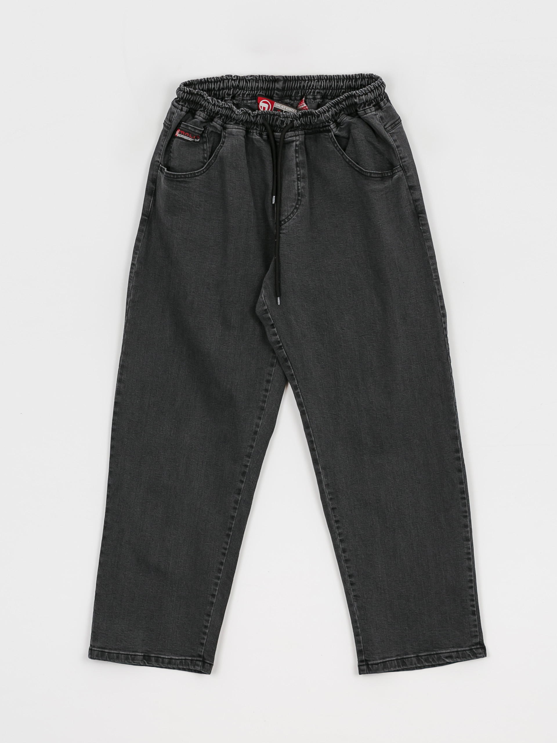 Malita Jeans Log Sl Pants (elastic black)