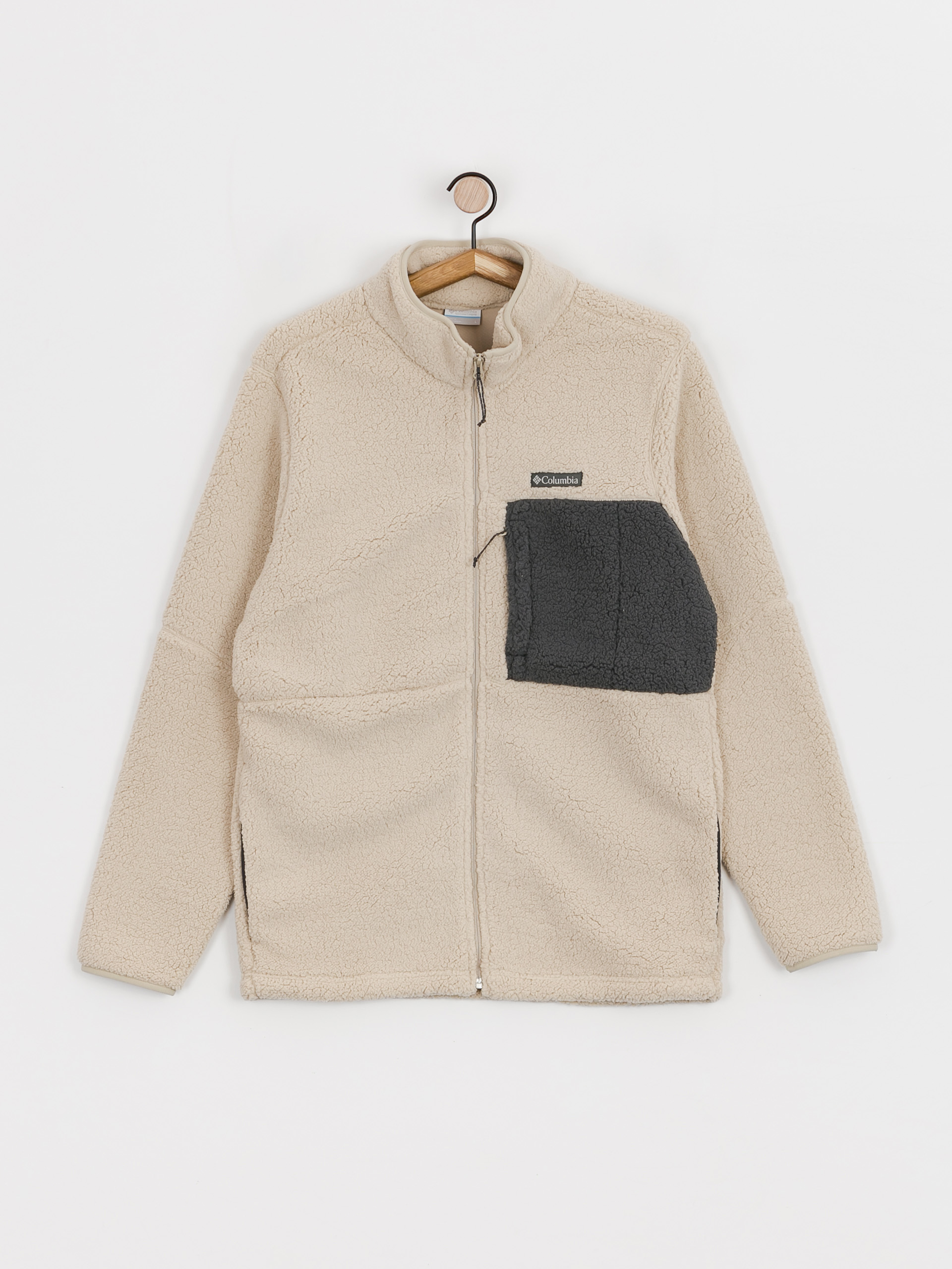 Mens Columbia Mountainside Heavyweight Fleece  (ancient fossil)