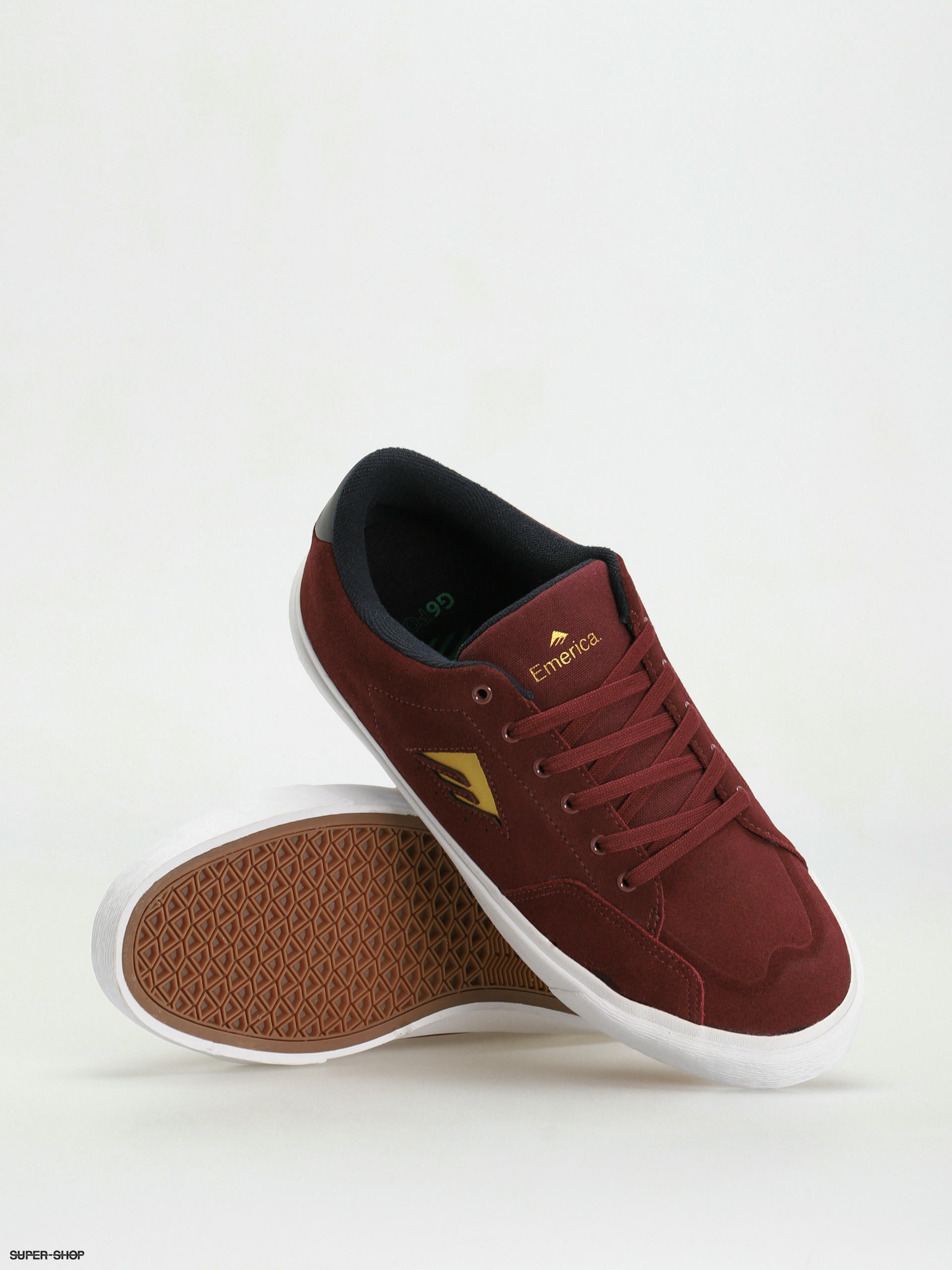 Emerica burgundy sale shoes