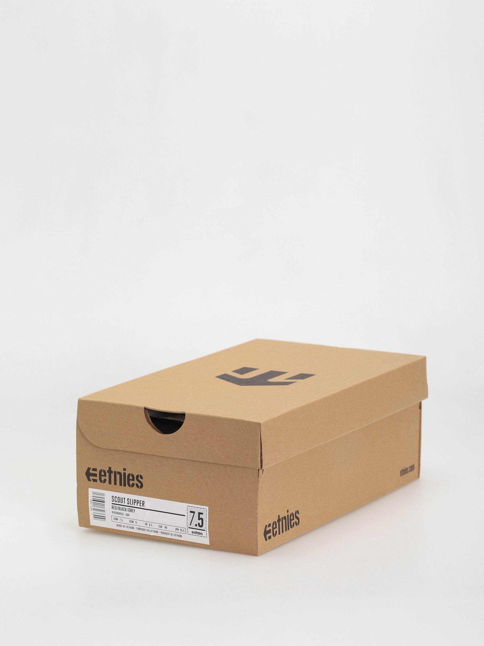 Etnies Scout Slipper Schuhe (red/black/grey)