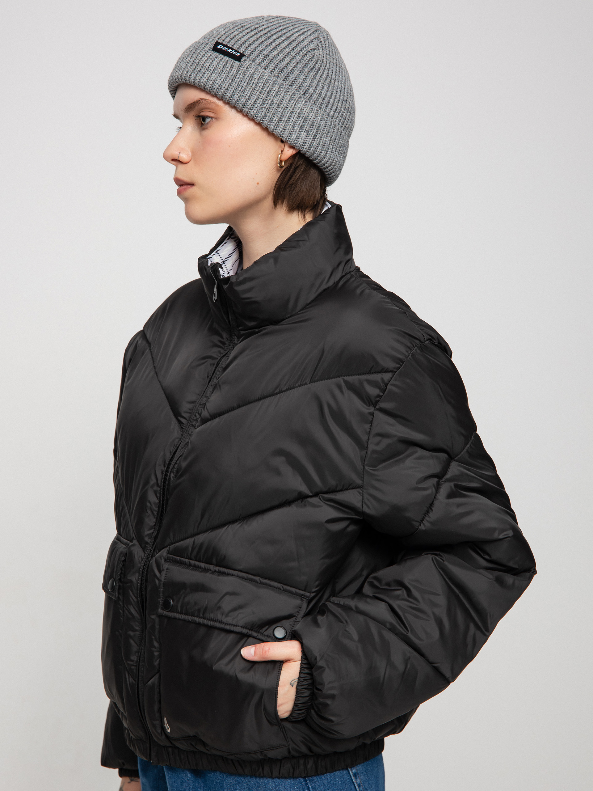 Volcom Down'N Puff Reversible Jacke Wmn (black)